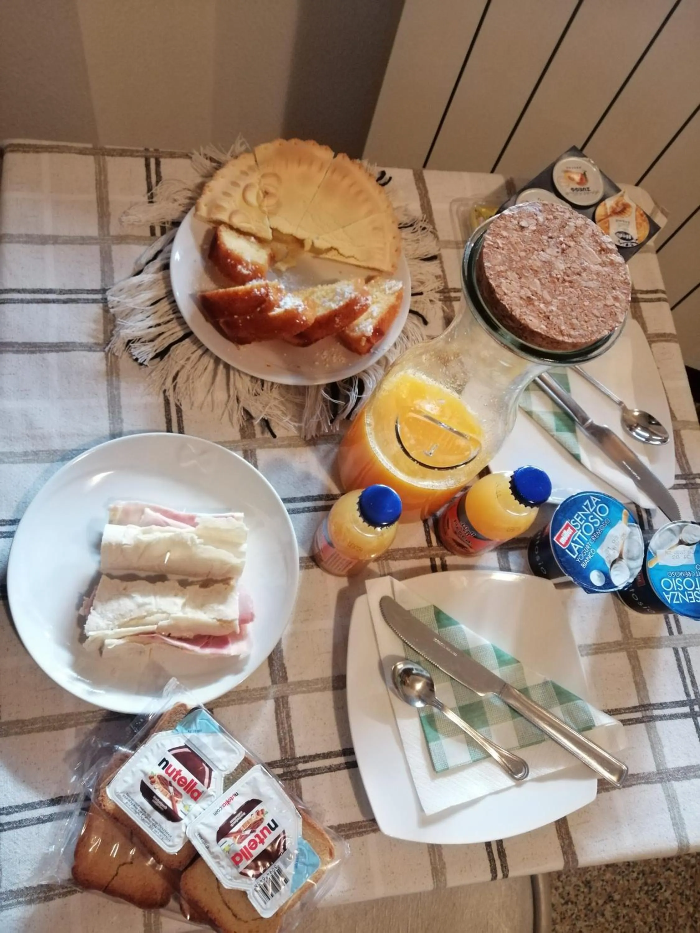 Breakfast in Santu Bustianu