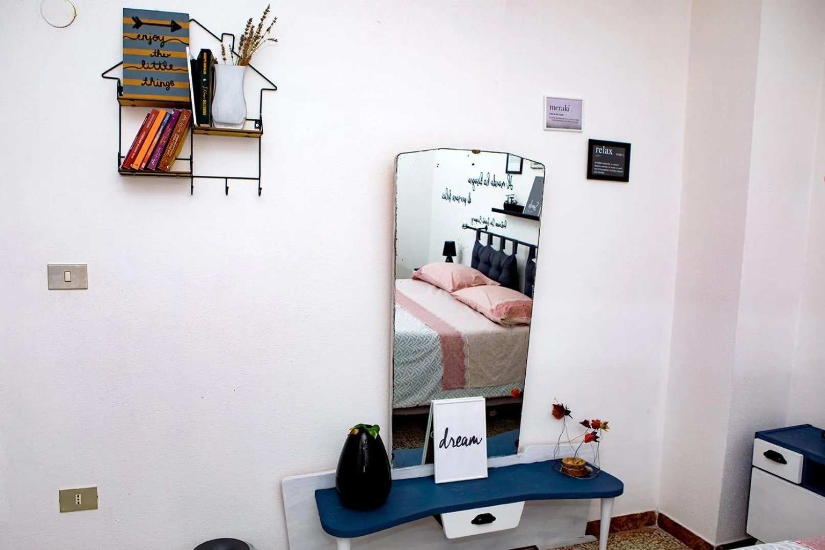 Bedroom in Santu Bustianu