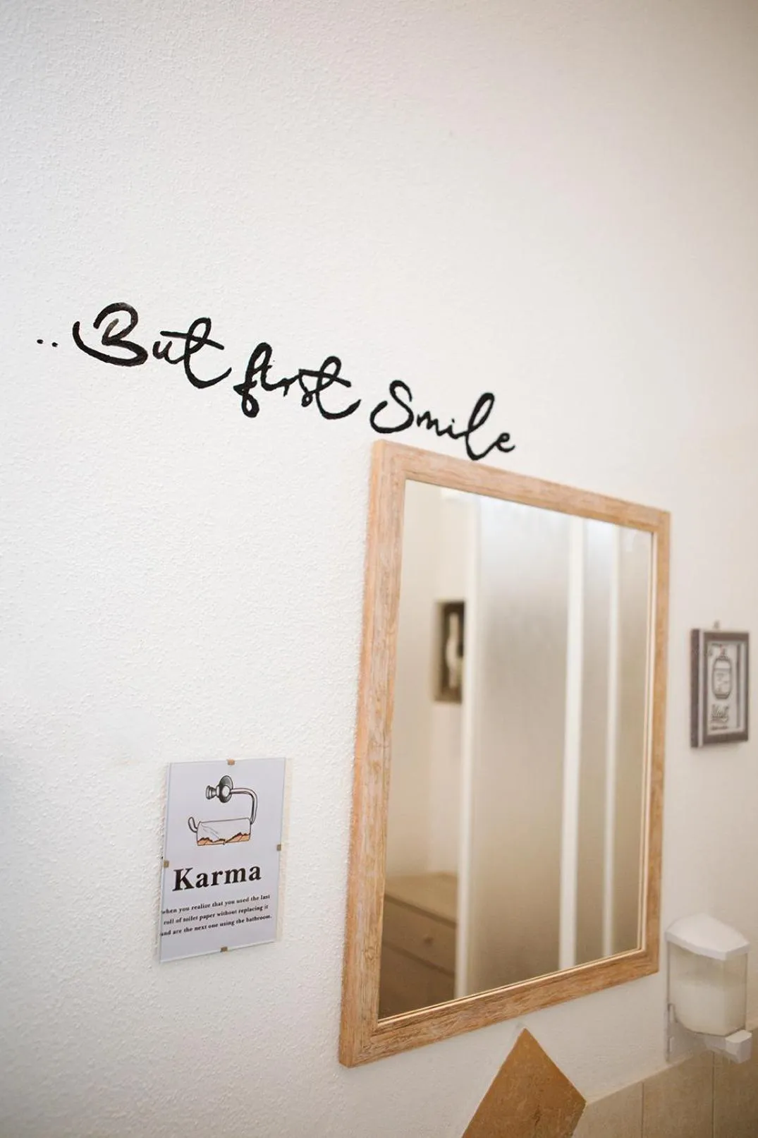 Toilet in Santu Bustianu