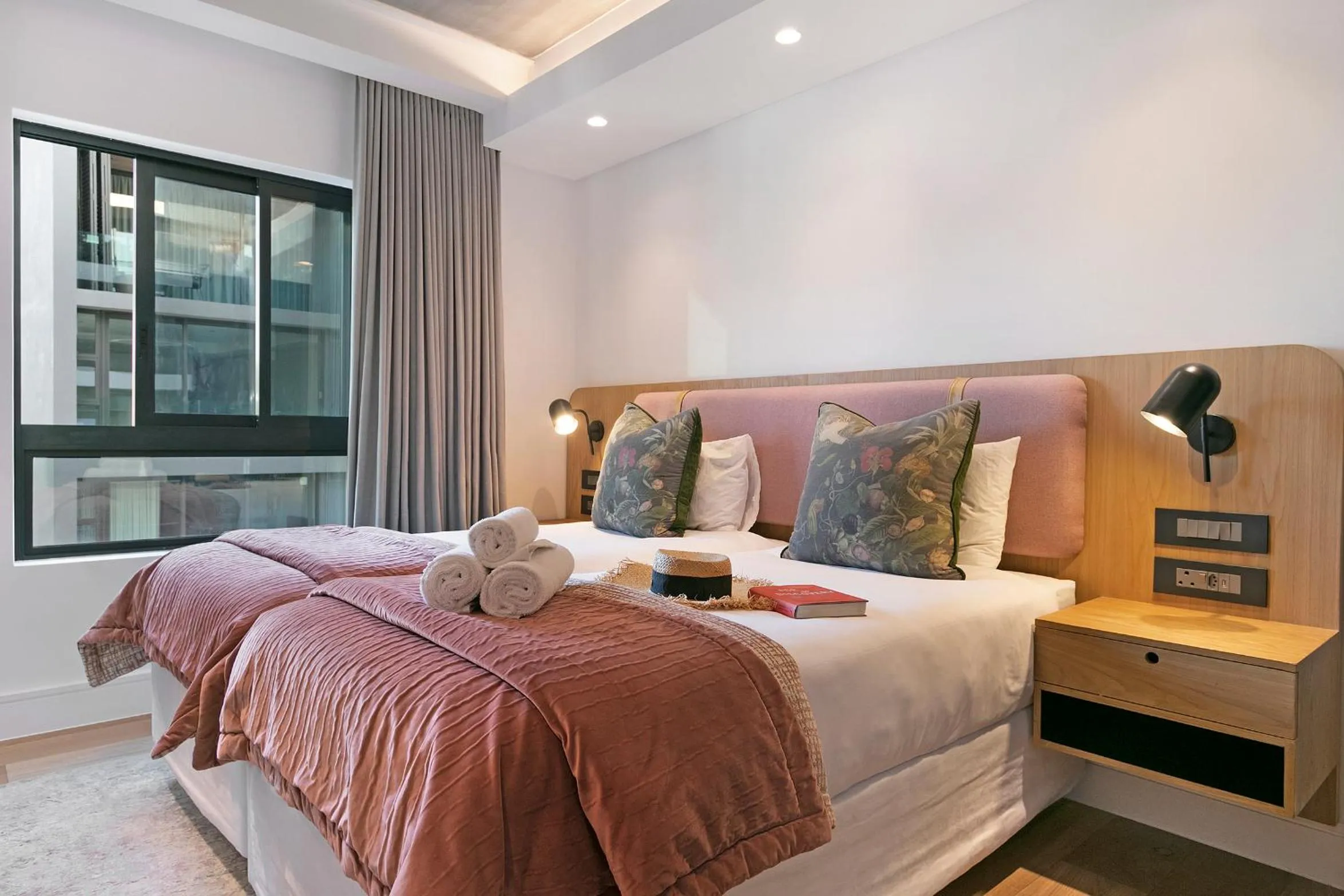 Bedroom, Bed in Latitude Aparthotel by Totalstay