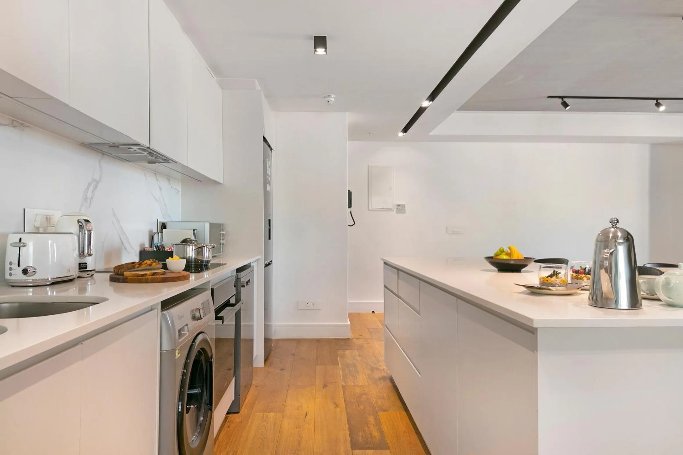 kitchen in Latitude Aparthotel by Totalstay