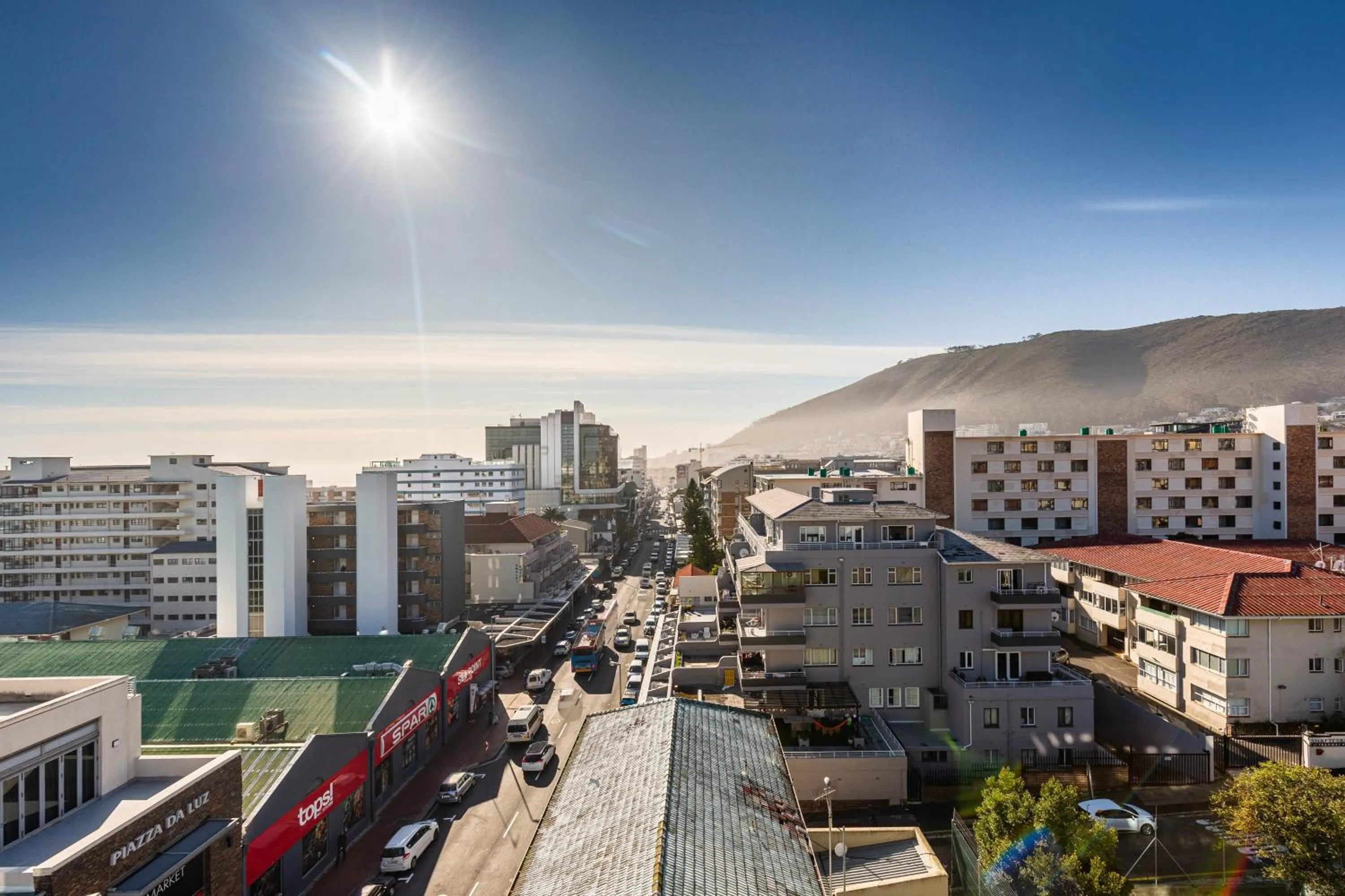 City view in Latitude Aparthotel by Totalstay