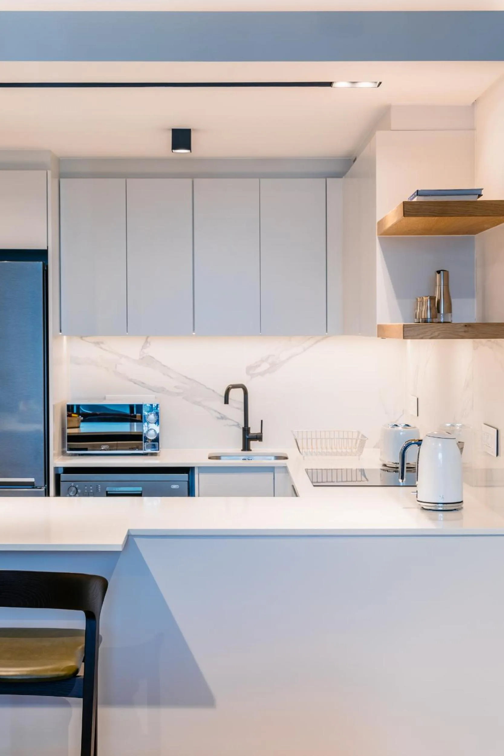 Kitchen or kitchenette in Latitude Aparthotel by Totalstay