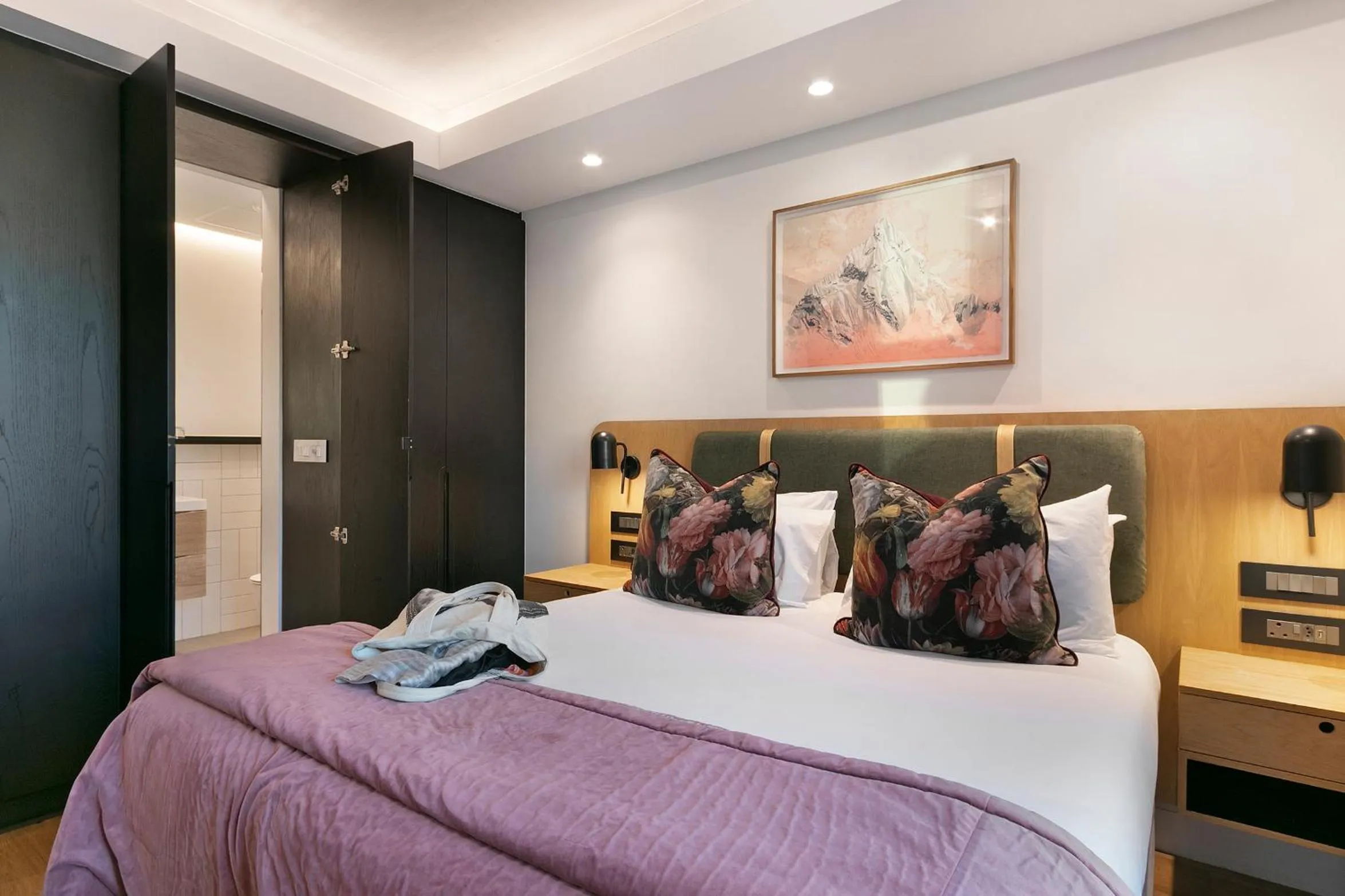 Bedroom, Bed in Latitude Aparthotel by Totalstay