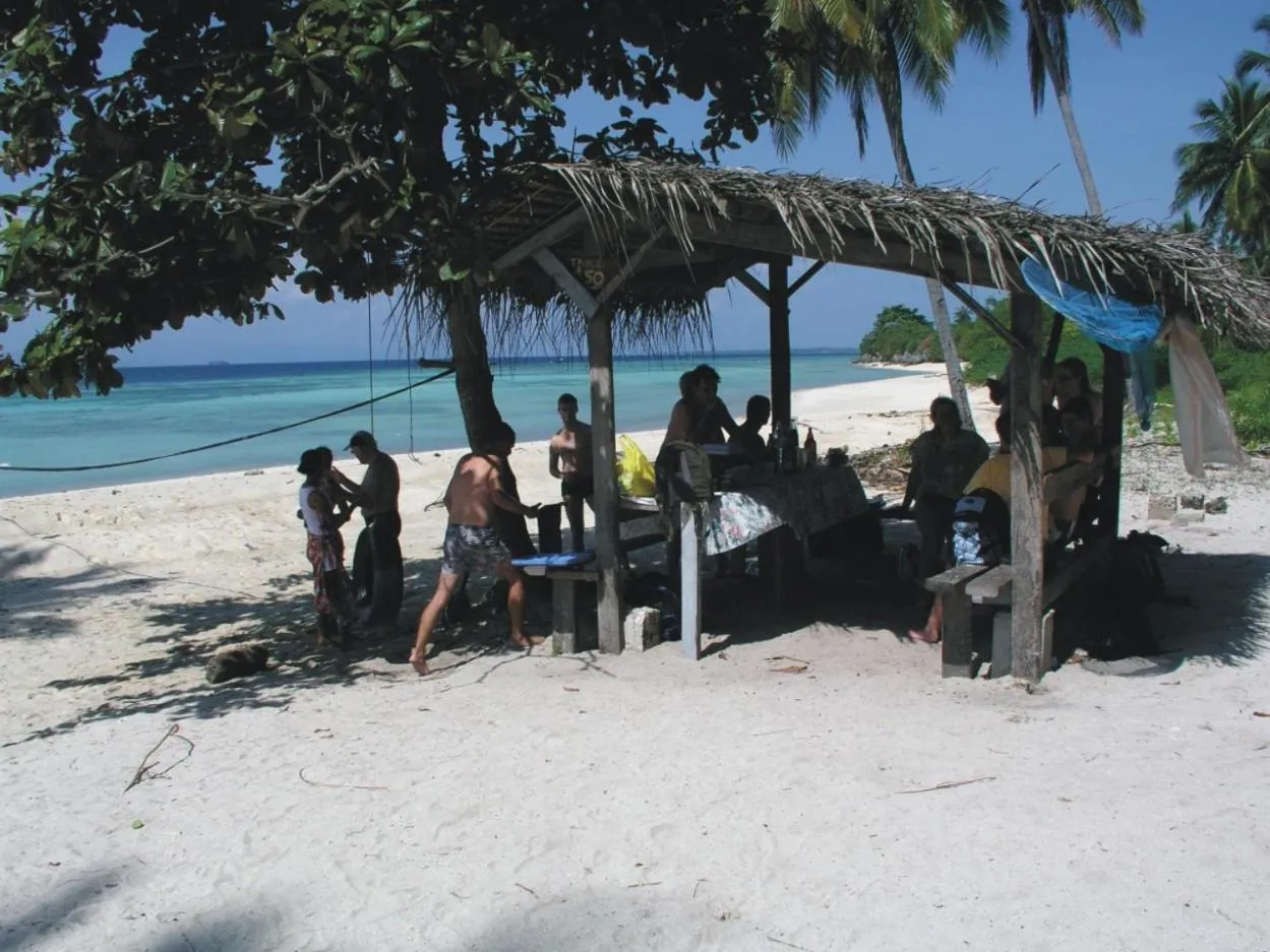 Living room in Dolphin House Resort Moalboal