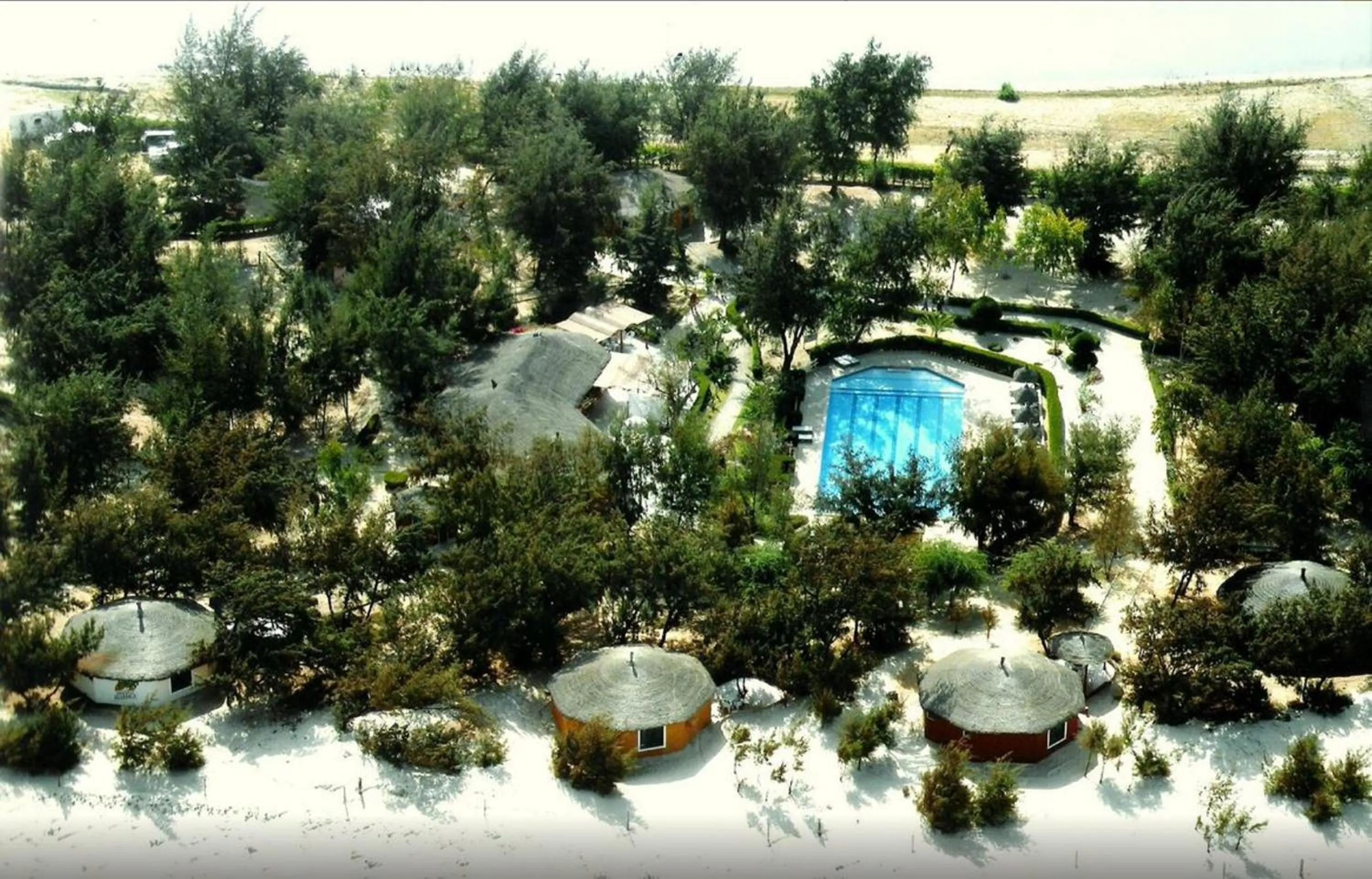 Bird's eye view in Diamarek Hotel Sur La Plage