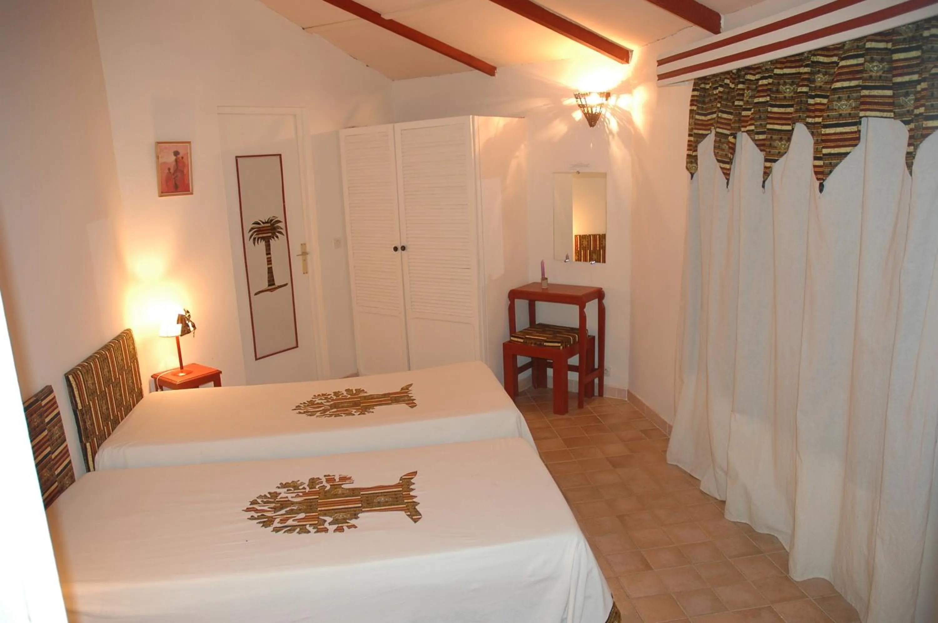 Bedroom in Diamarek Hotel Sur La Plage