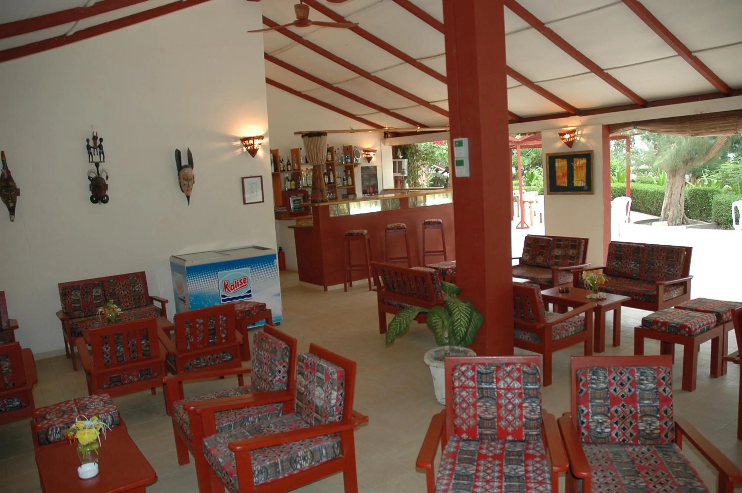 Lounge or bar in Diamarek Hotel Sur La Plage