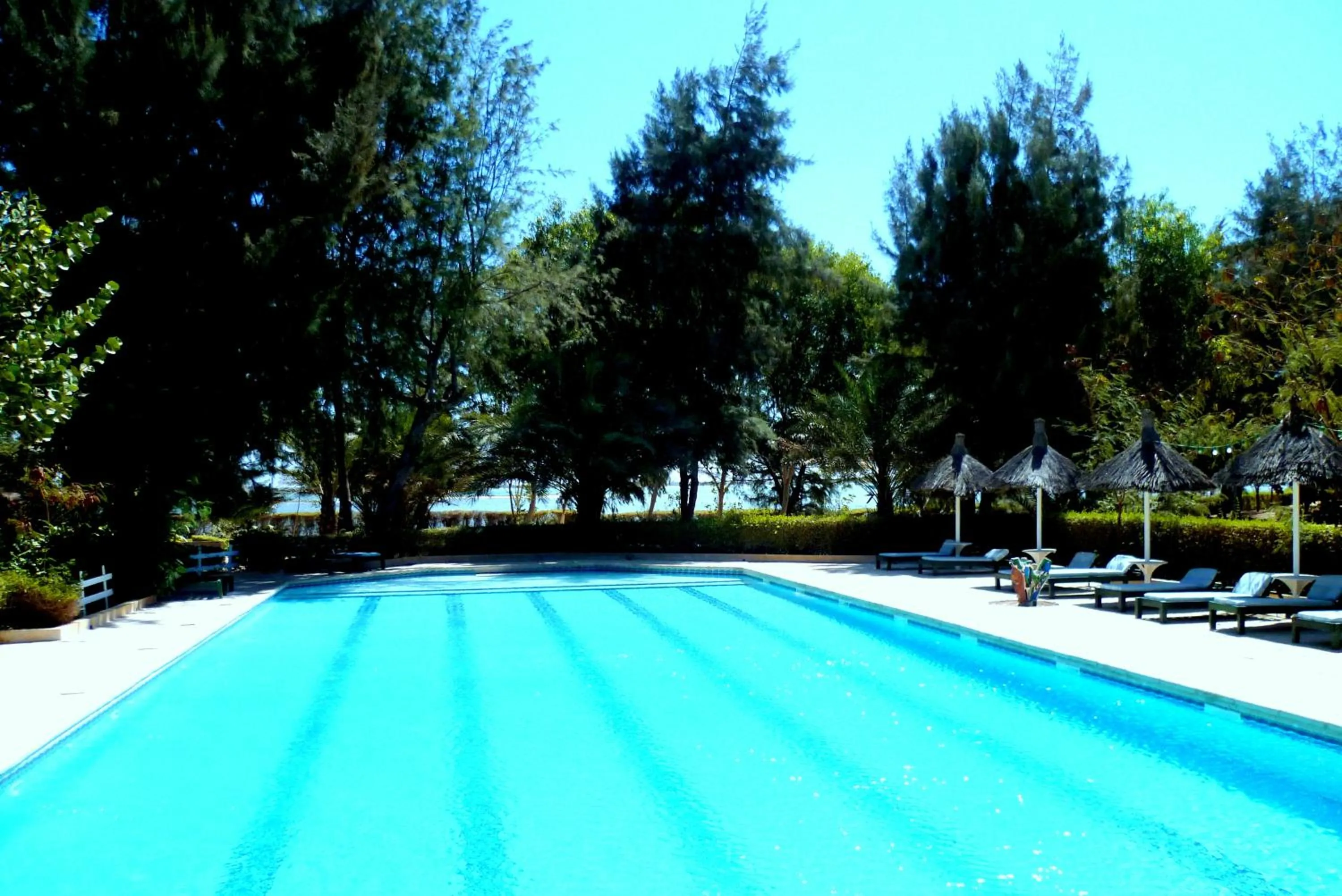 Swimming pool in Diamarek Hotel Sur La Plage