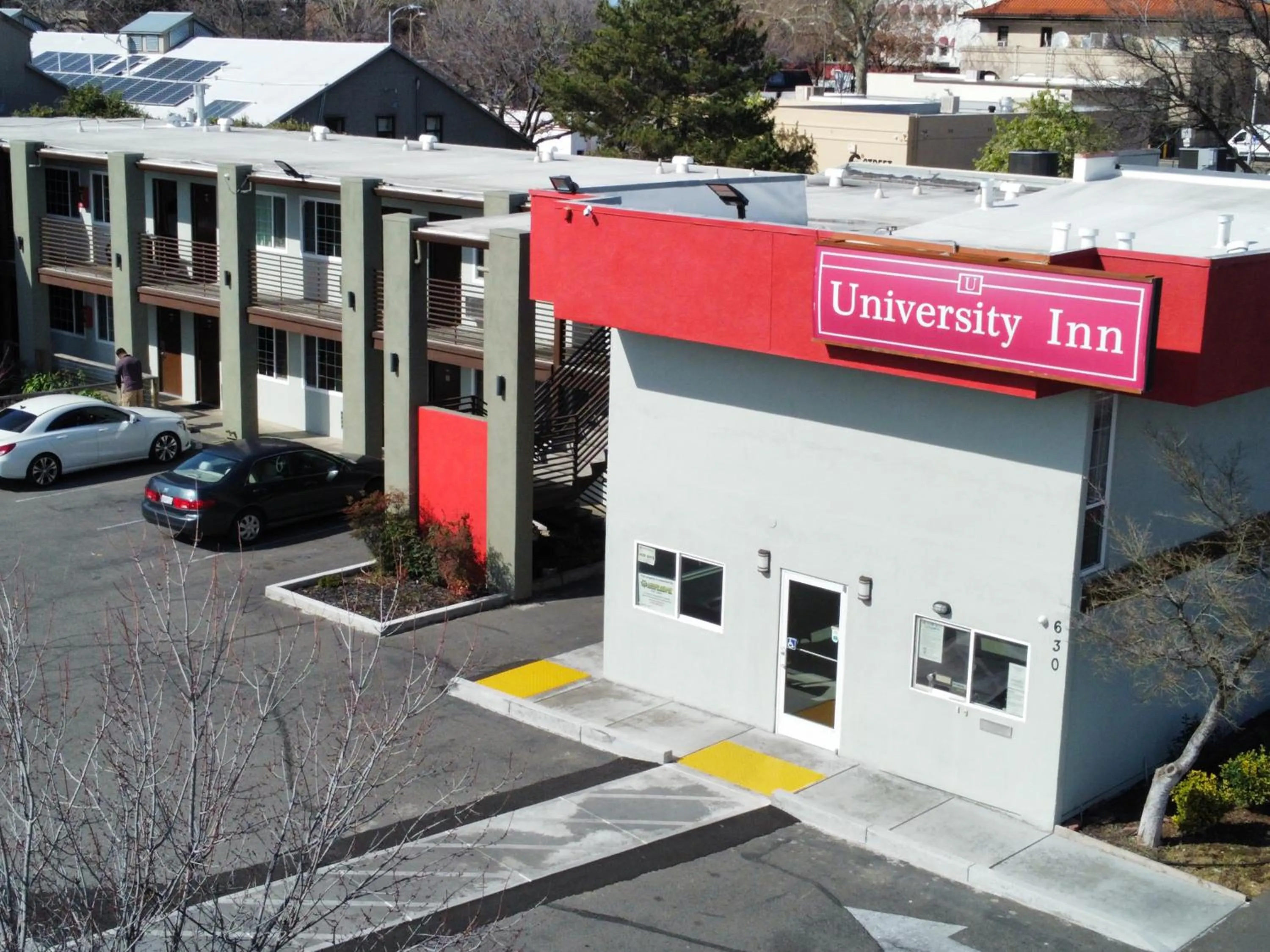 Property building in University Inn Chico