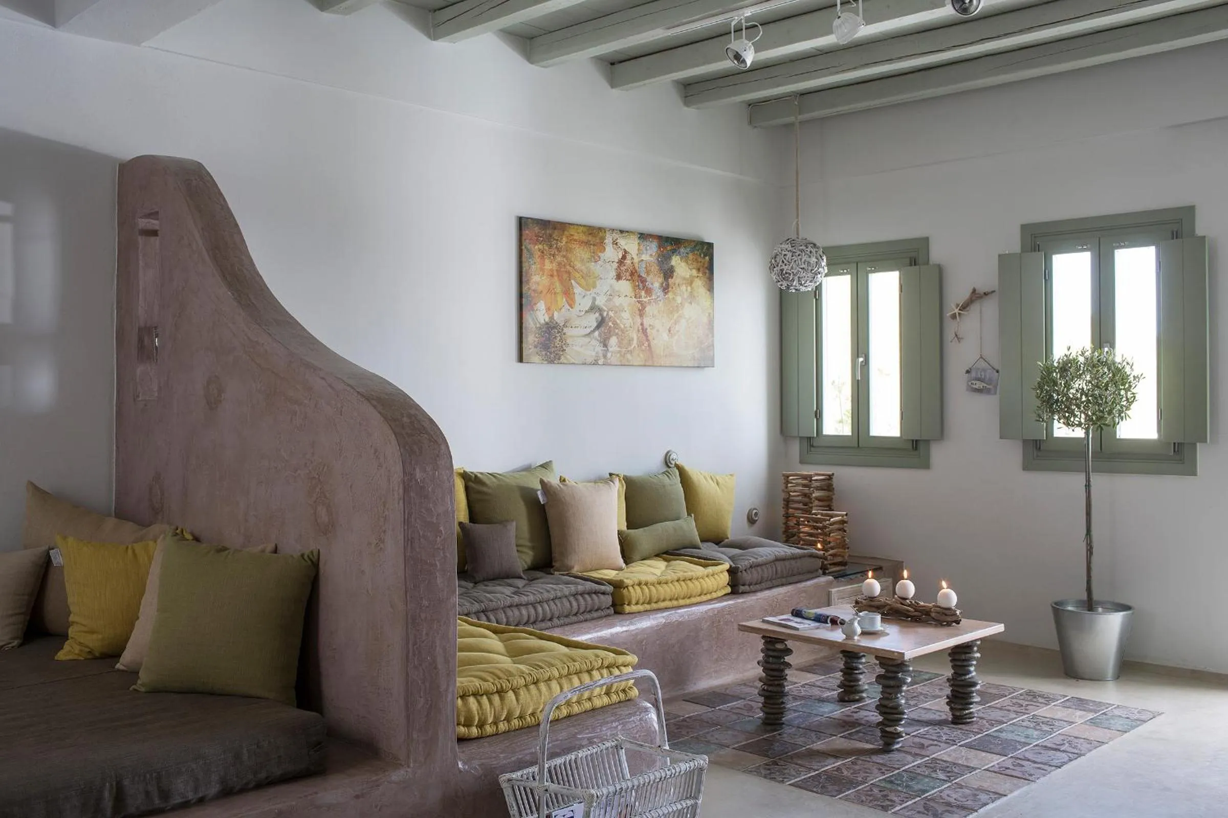 Living room in Melograno Villas