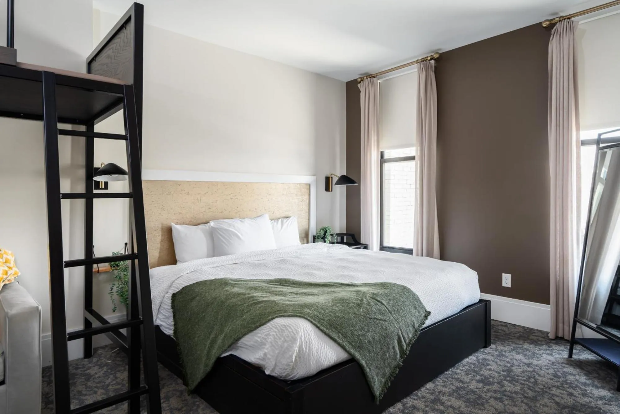 Bedroom, Bed in Hancock House