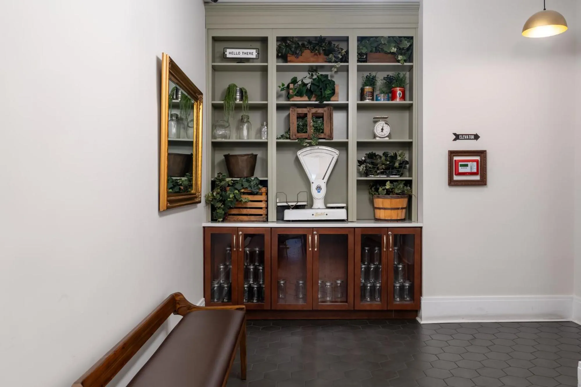 Lobby or reception in Hancock House