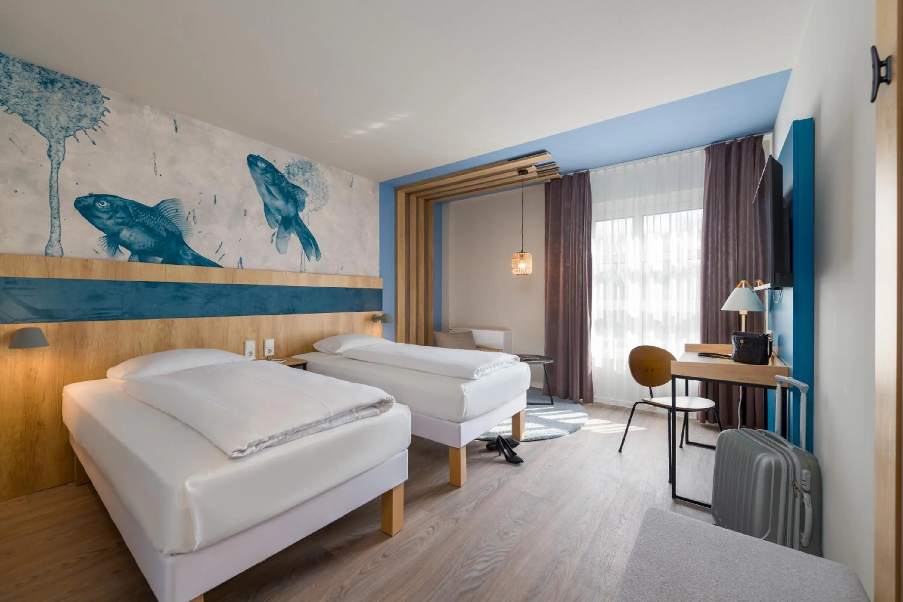 Photo of the whole room, Bed in Ibis Styles Regensburg