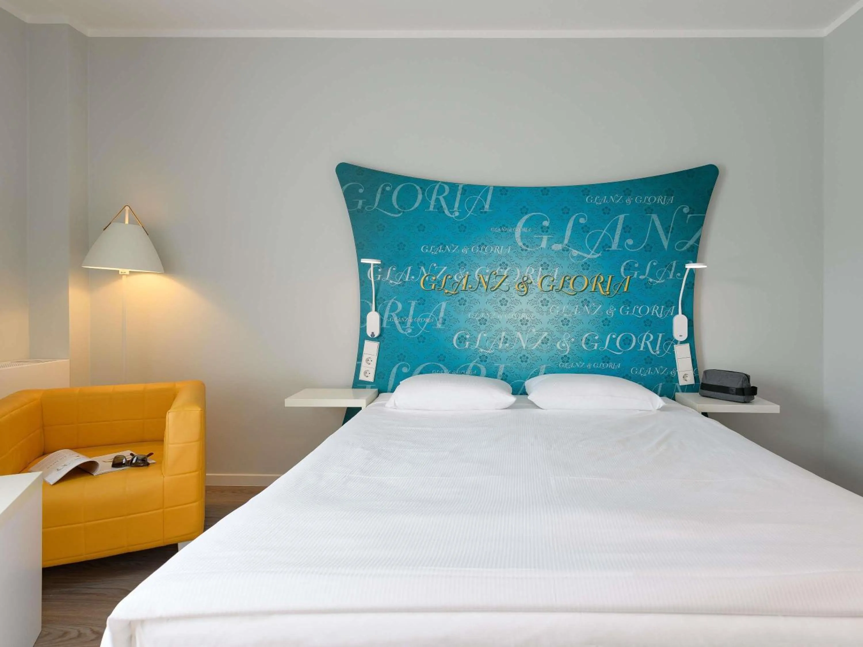 Bedroom, Bed in Ibis Styles Regensburg