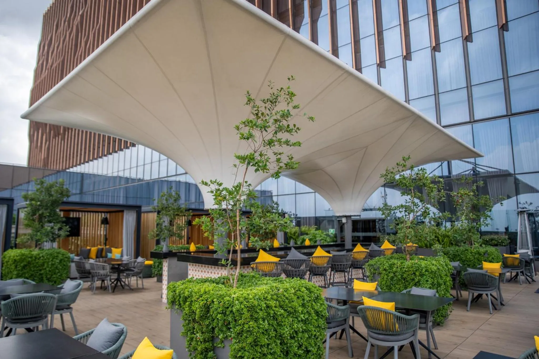 Lounge or bar in Fiesta Americana Viaducto Aeropuerto