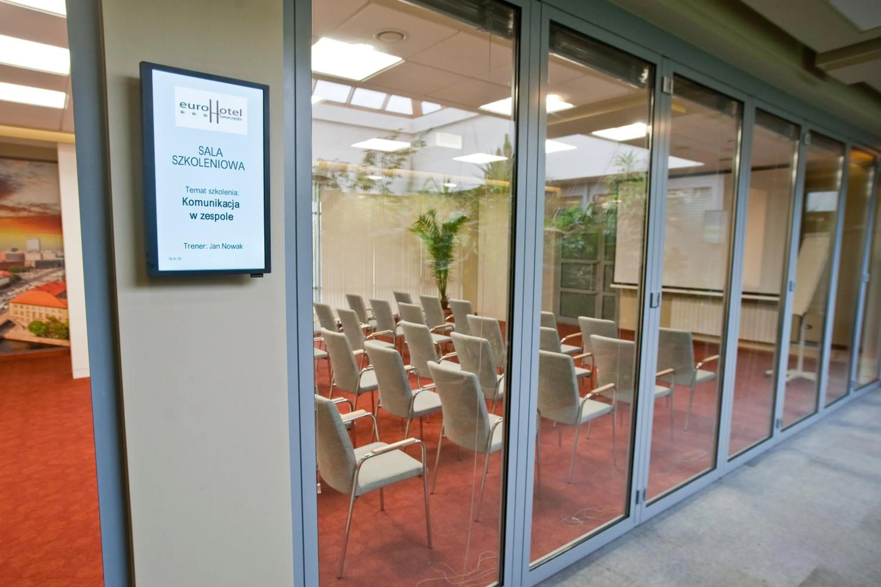 Meeting/conference room in Eurohotel Swarzędz