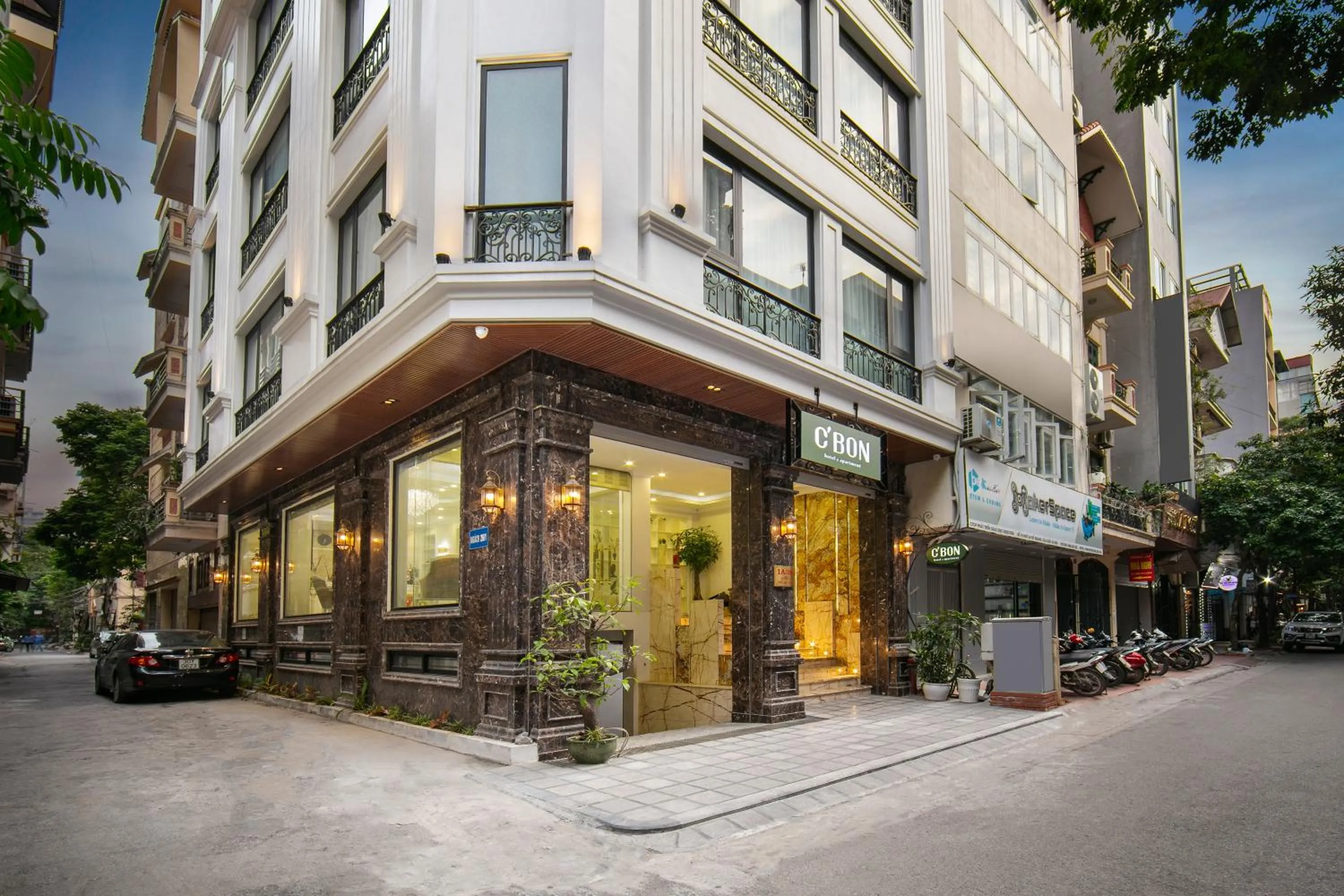 Property building in C'Bon Hotel Do Quang