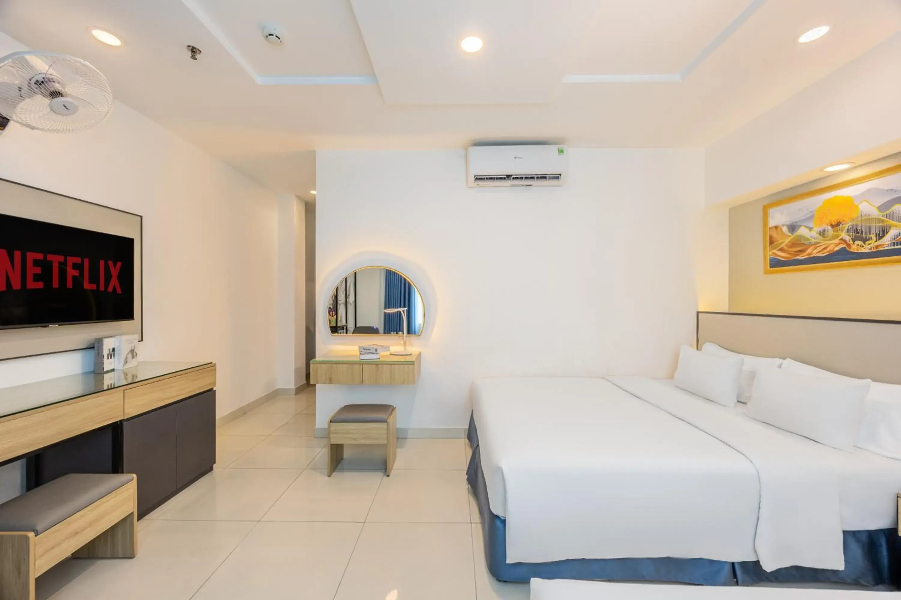 Bedroom, Bed in A25 Hotel - 14 Lương Hữu Khánh Bedroom, Bed in A25 Hotel - 14 Lương Hữu Khánh