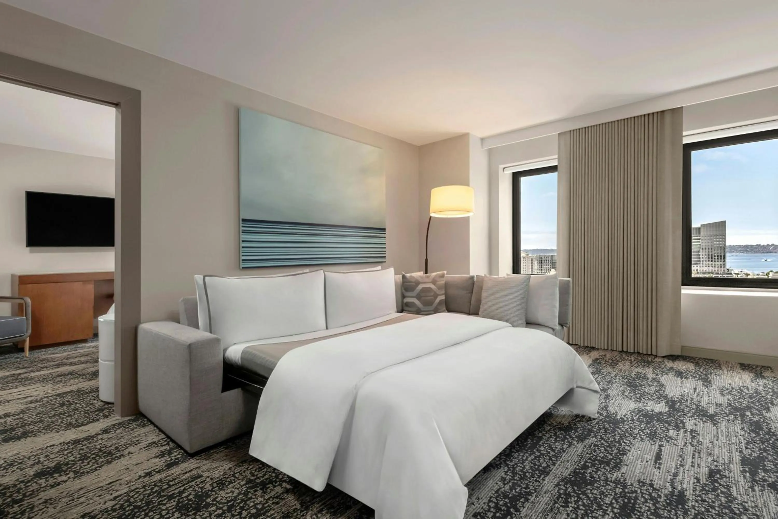 Bedroom, Bed in The Westin San Diego Gaslamp Quarter