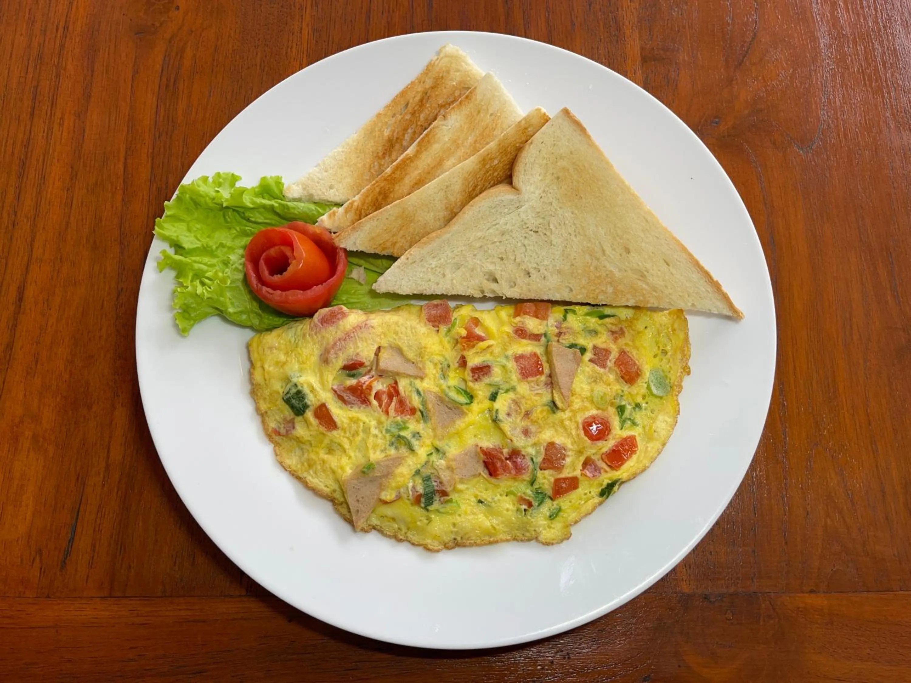 Breakfast in Wenara Bali Bungalows