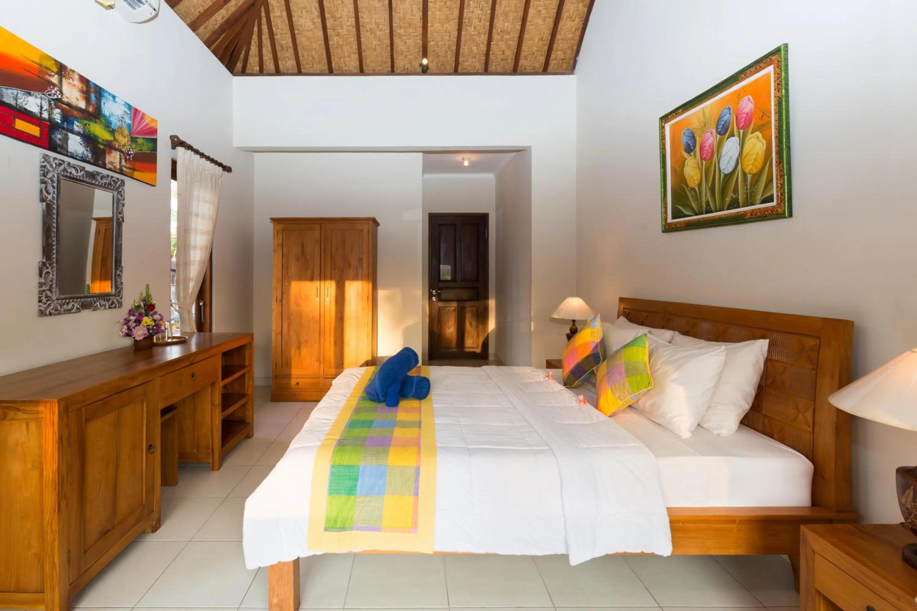 Bedroom, Bed in Wenara Bali Bungalows