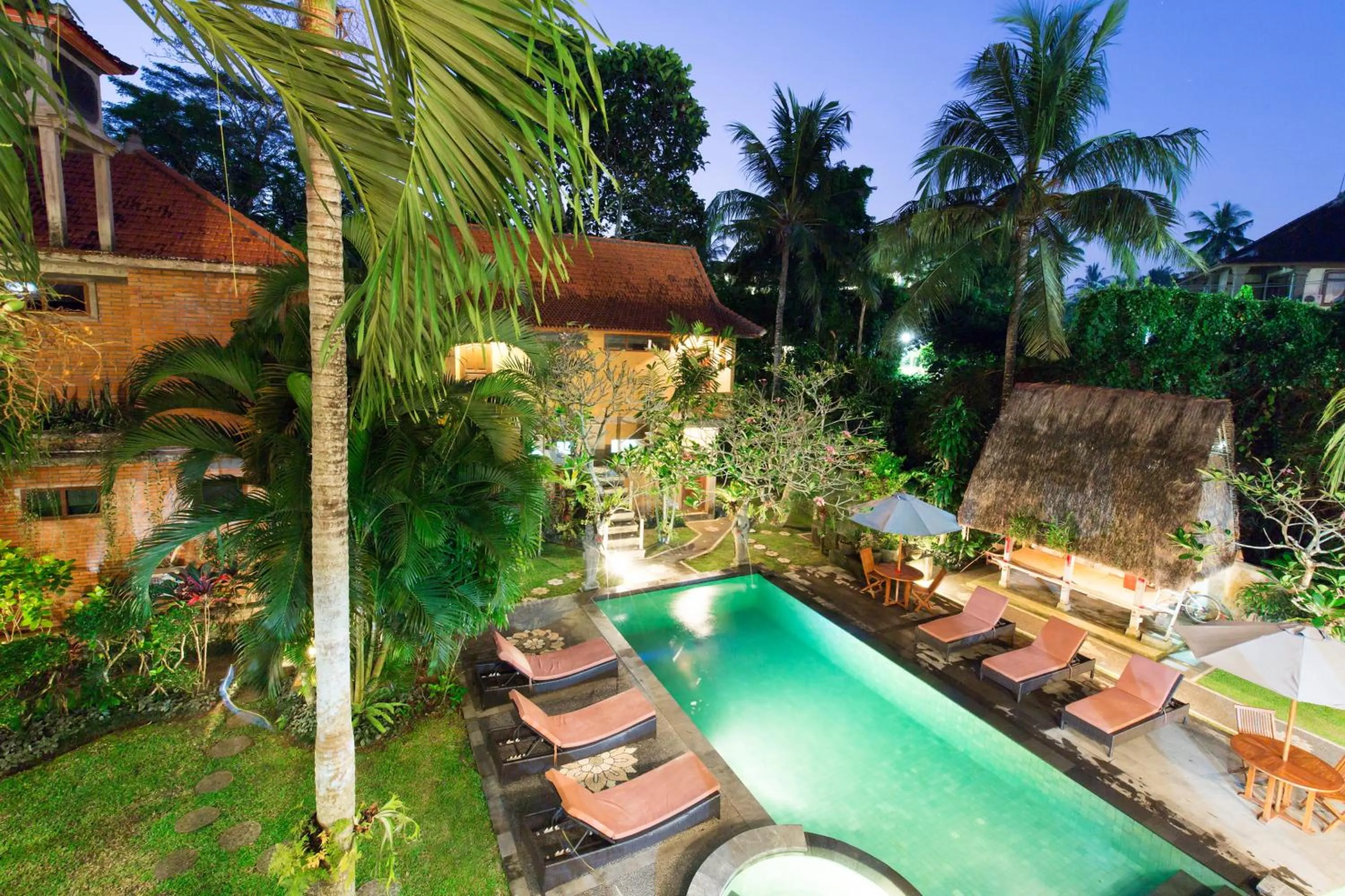 Swimming pool in Wenara Bali Bungalows