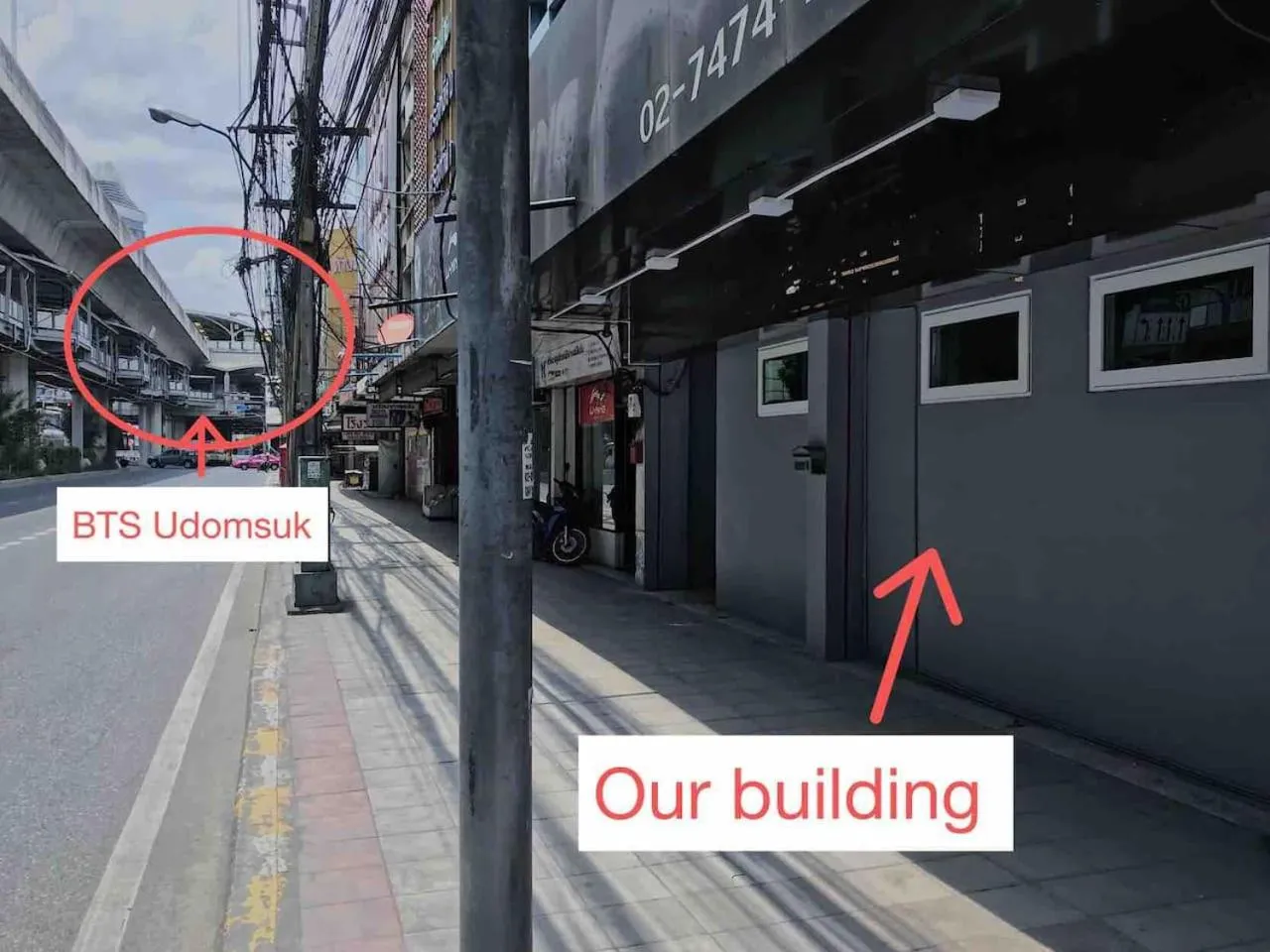 U4 Large 2 bed rooms full kitchen 200m to BTS