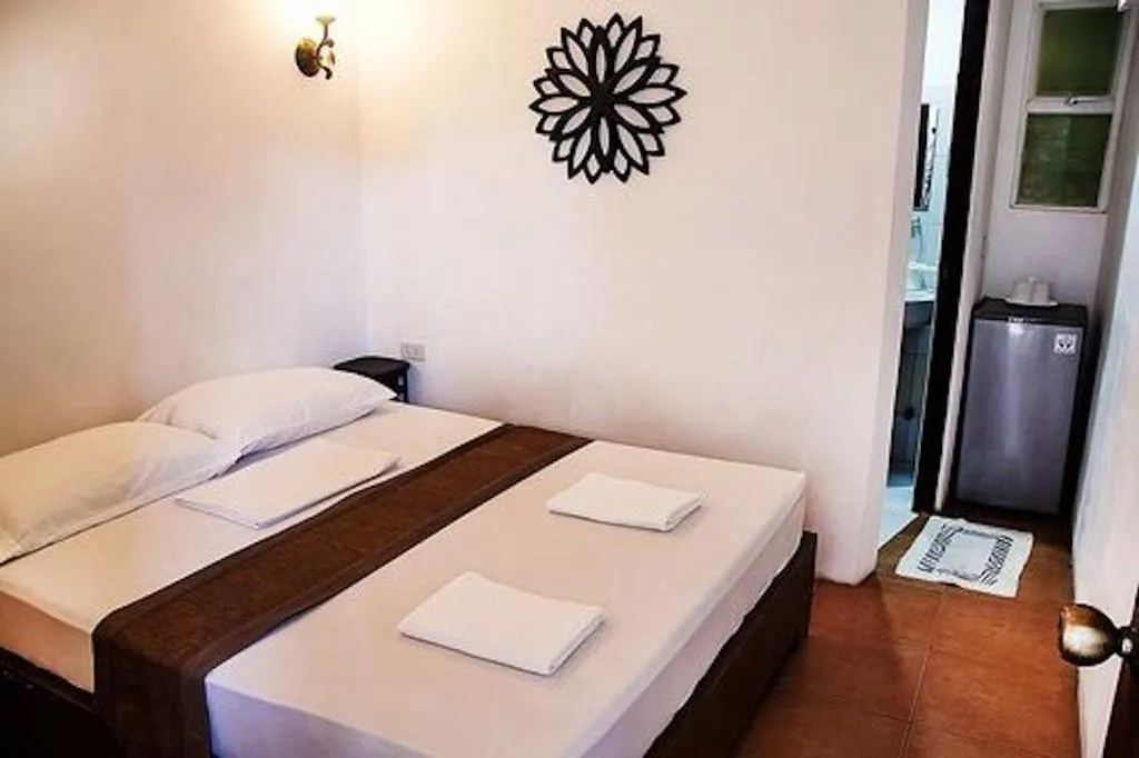 Bed in Boracay Ocean Bay Hotel