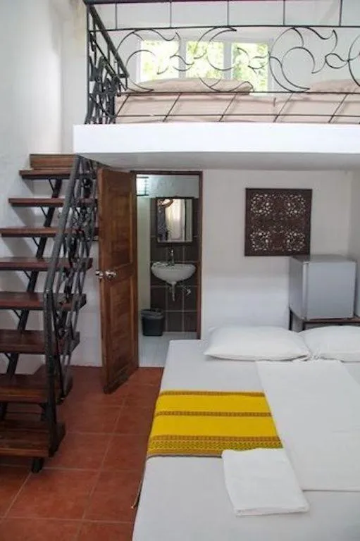 Bed in Boracay Ocean Bay Hotel