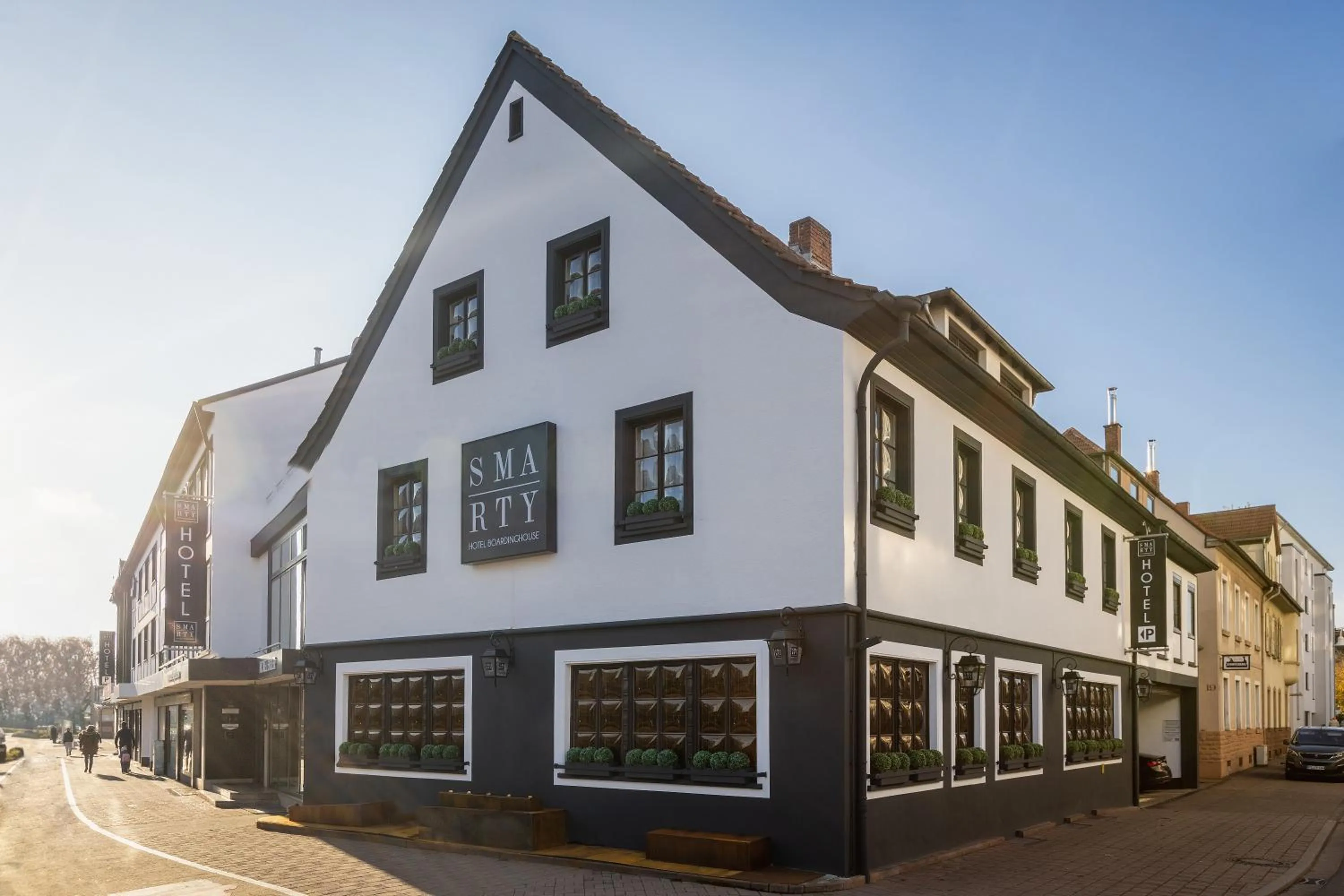 Property building in SMARTY Hotel Euler Homburg, Saar - KONTAKTLOSER SELF CHECK-IN