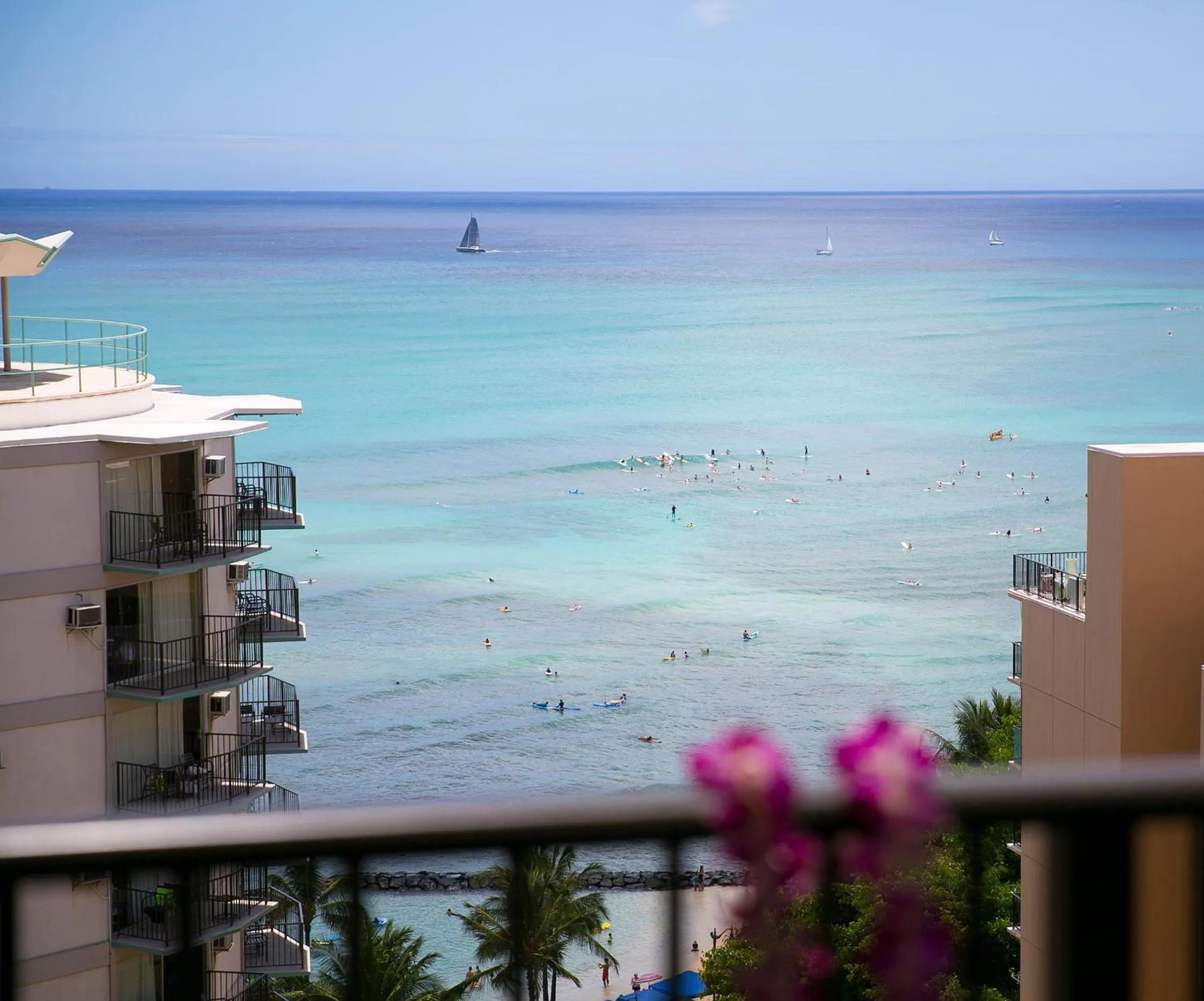 Sea view in Waikiki Resort Hotel