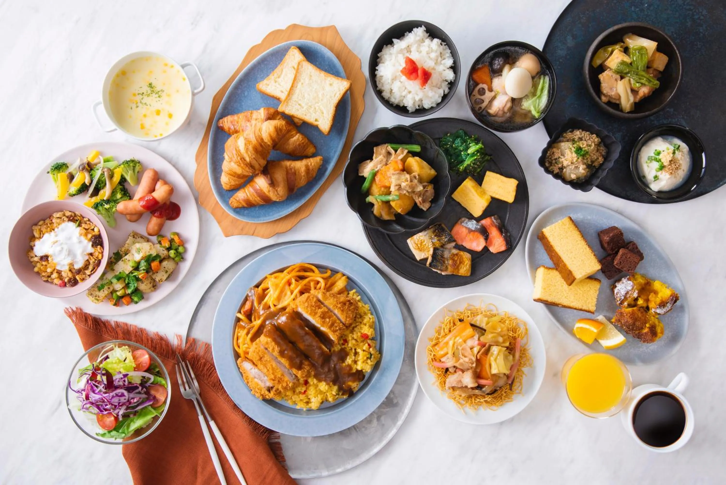 Buffet breakfast in Candeo Hotels Nagasaki Shinchi Chinatown