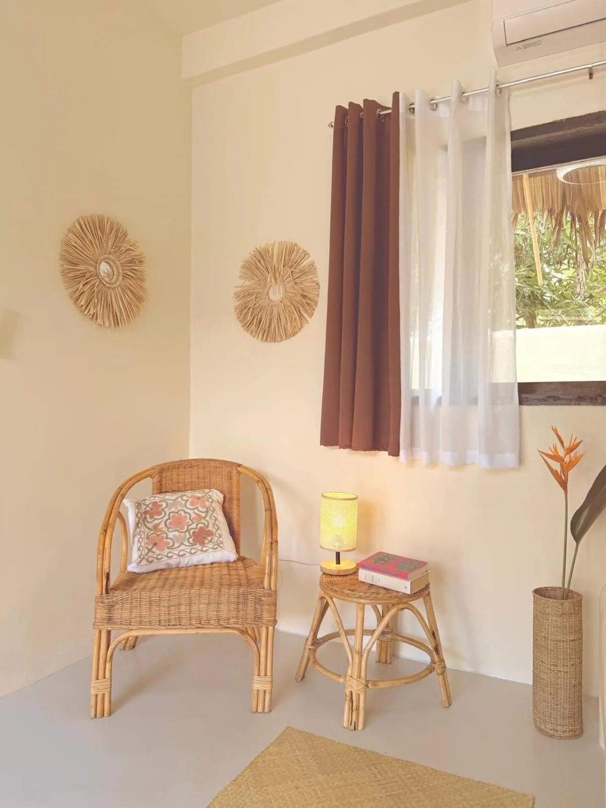 Bed in Parrots Boutique Resort