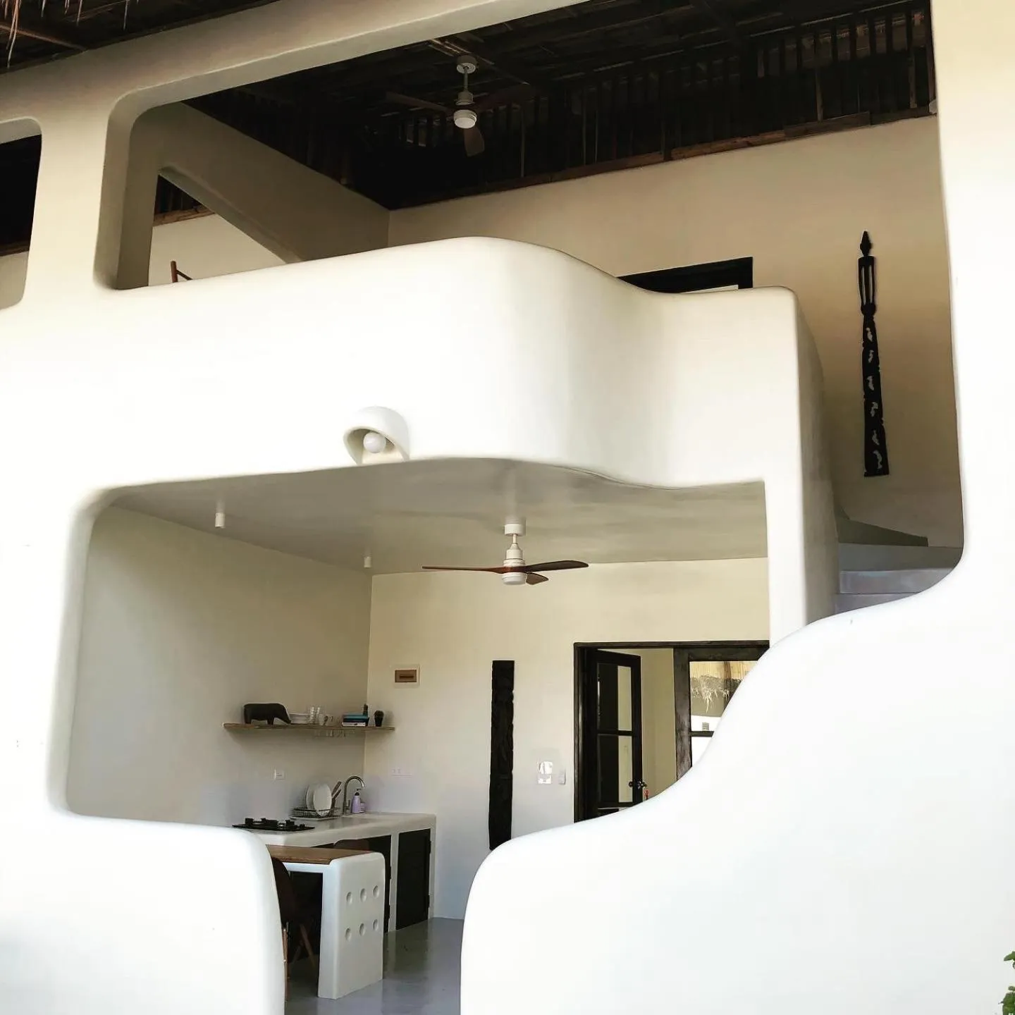 Kitchen or kitchenette in Parrots Boutique Resort