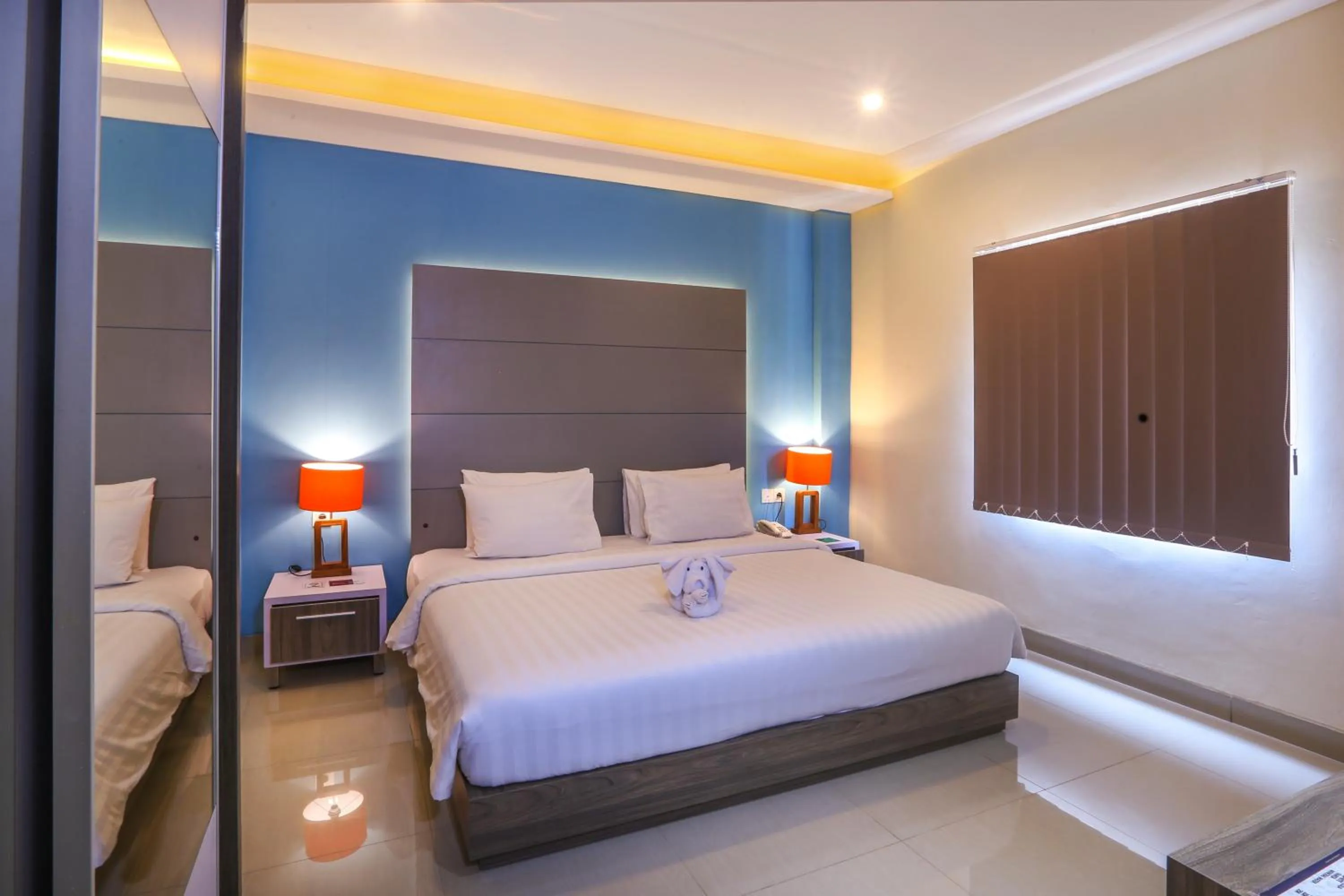 Bed in Canggu Dream Village Hotel and Suites