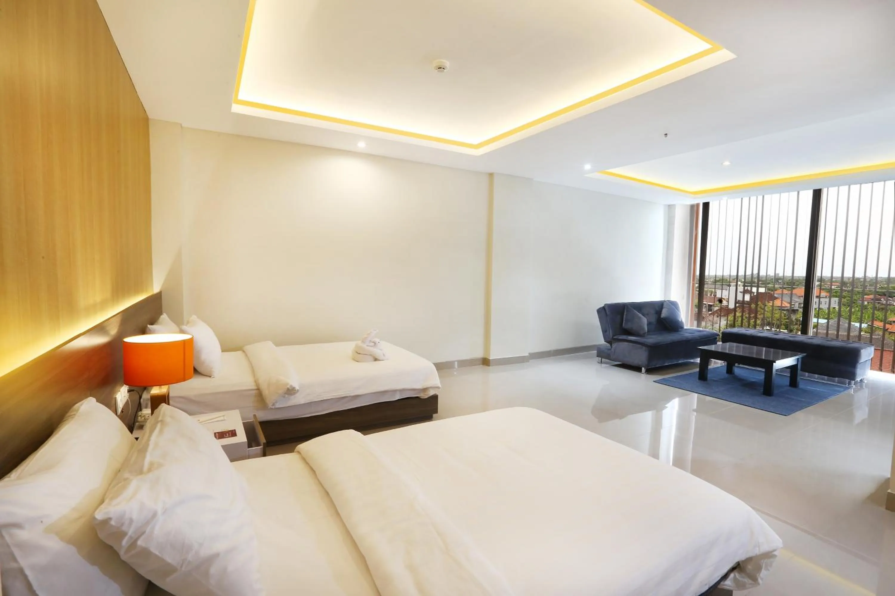 Bed in Canggu Dream Village Hotel and Suites