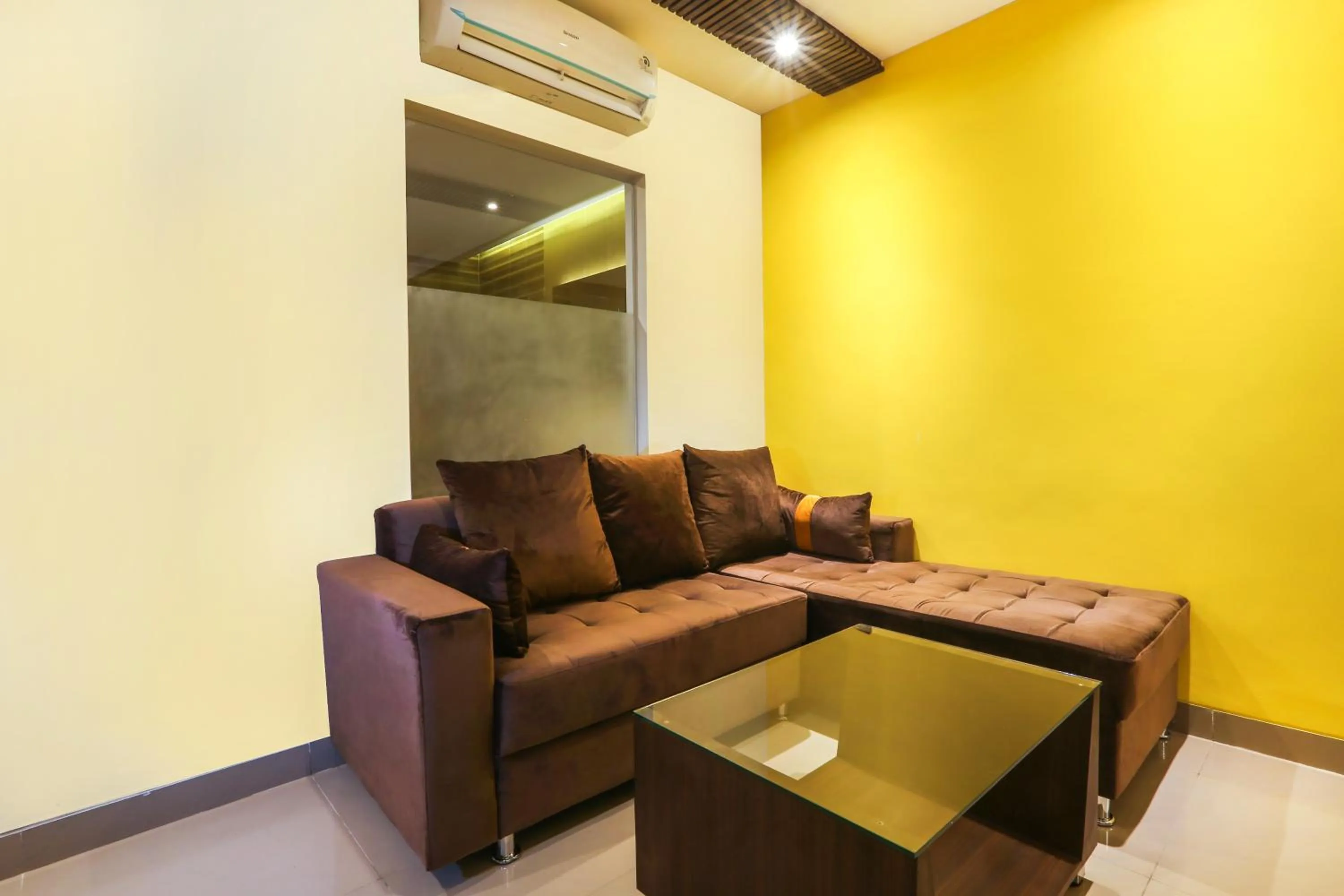 Seating area in Canggu Dream Village Hotel and Suites