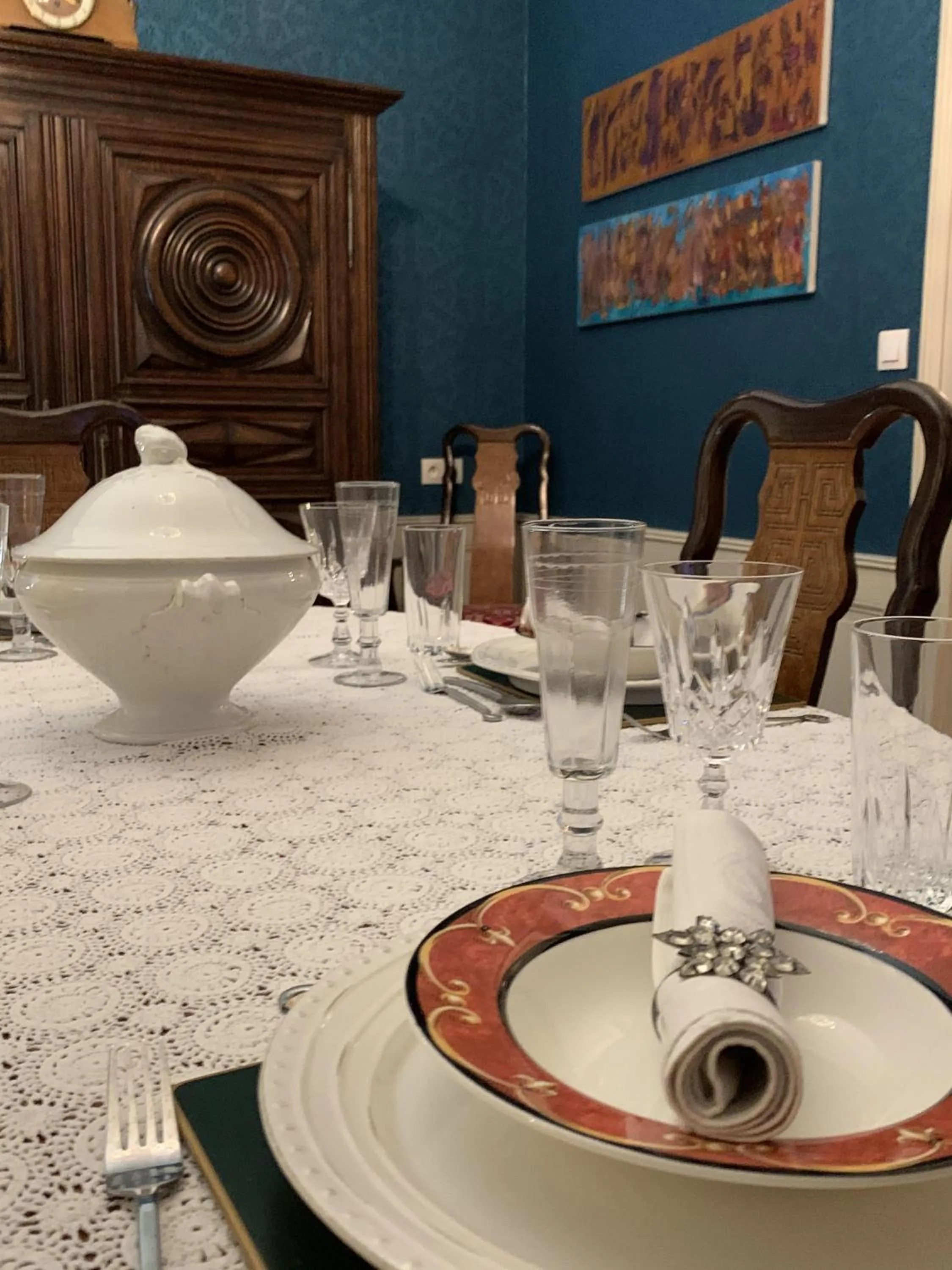 Dining area in 5 Grande Rue