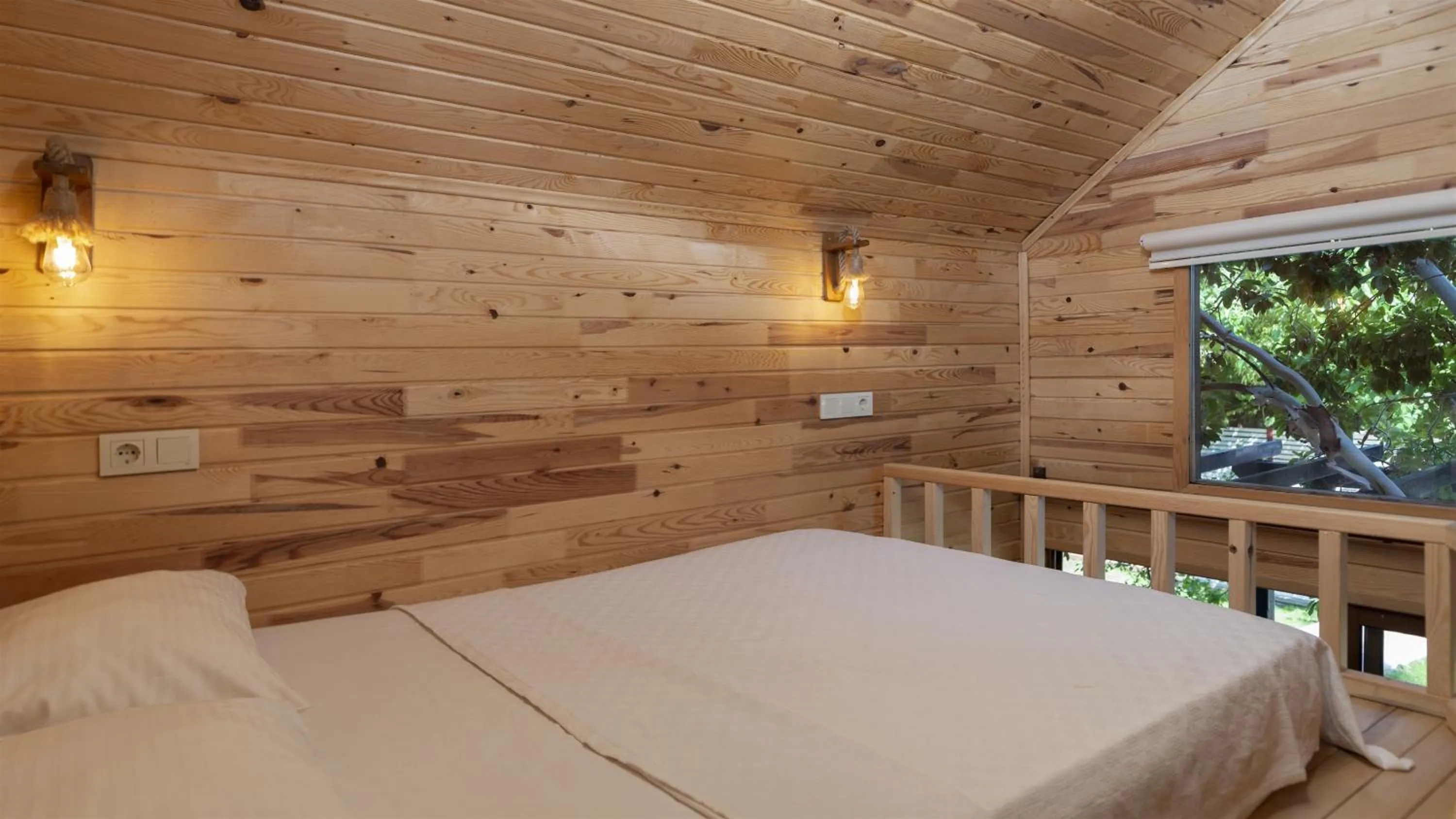 Bed in Koala Bungalows