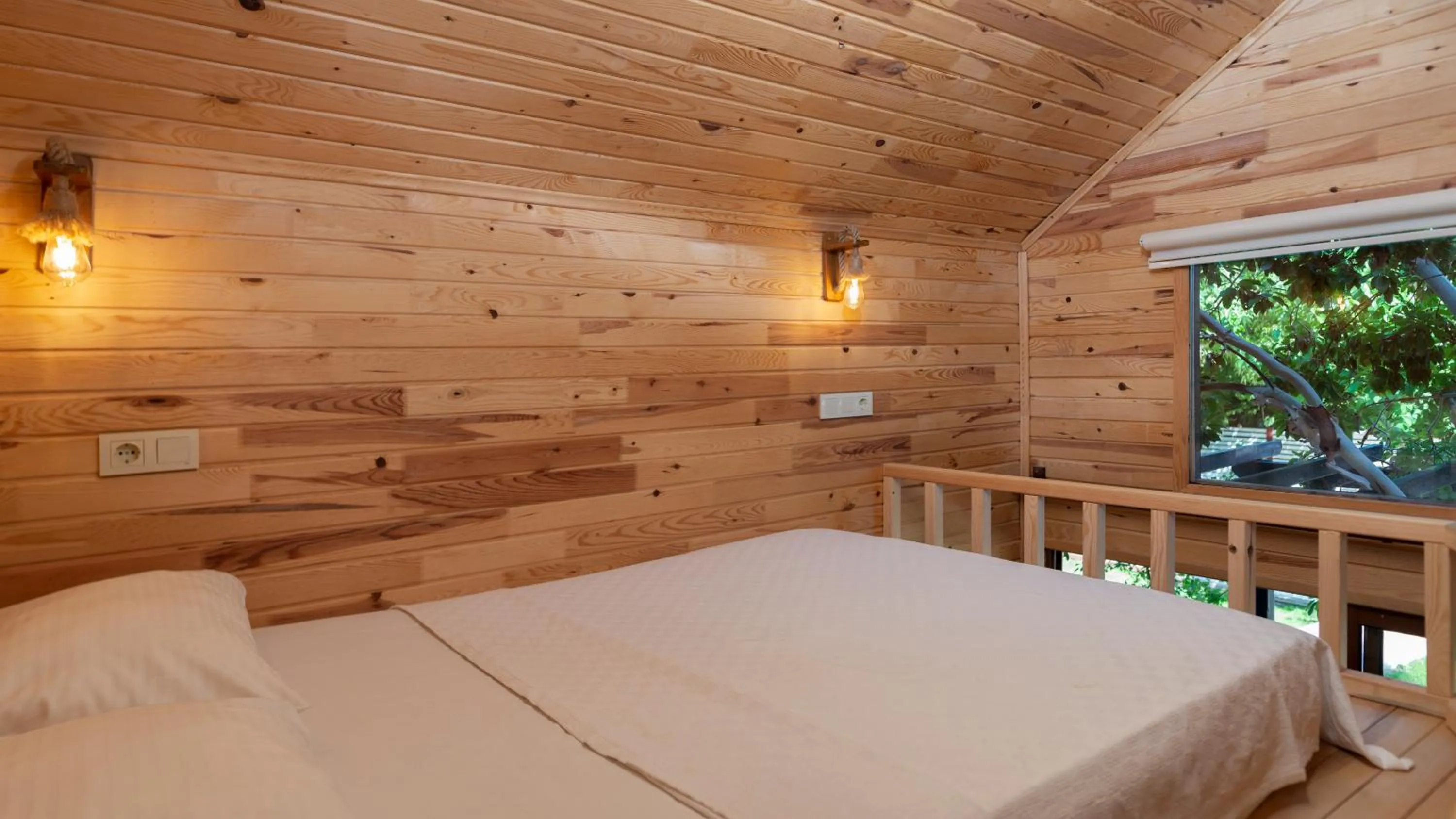 Bed in Koala Bungalows