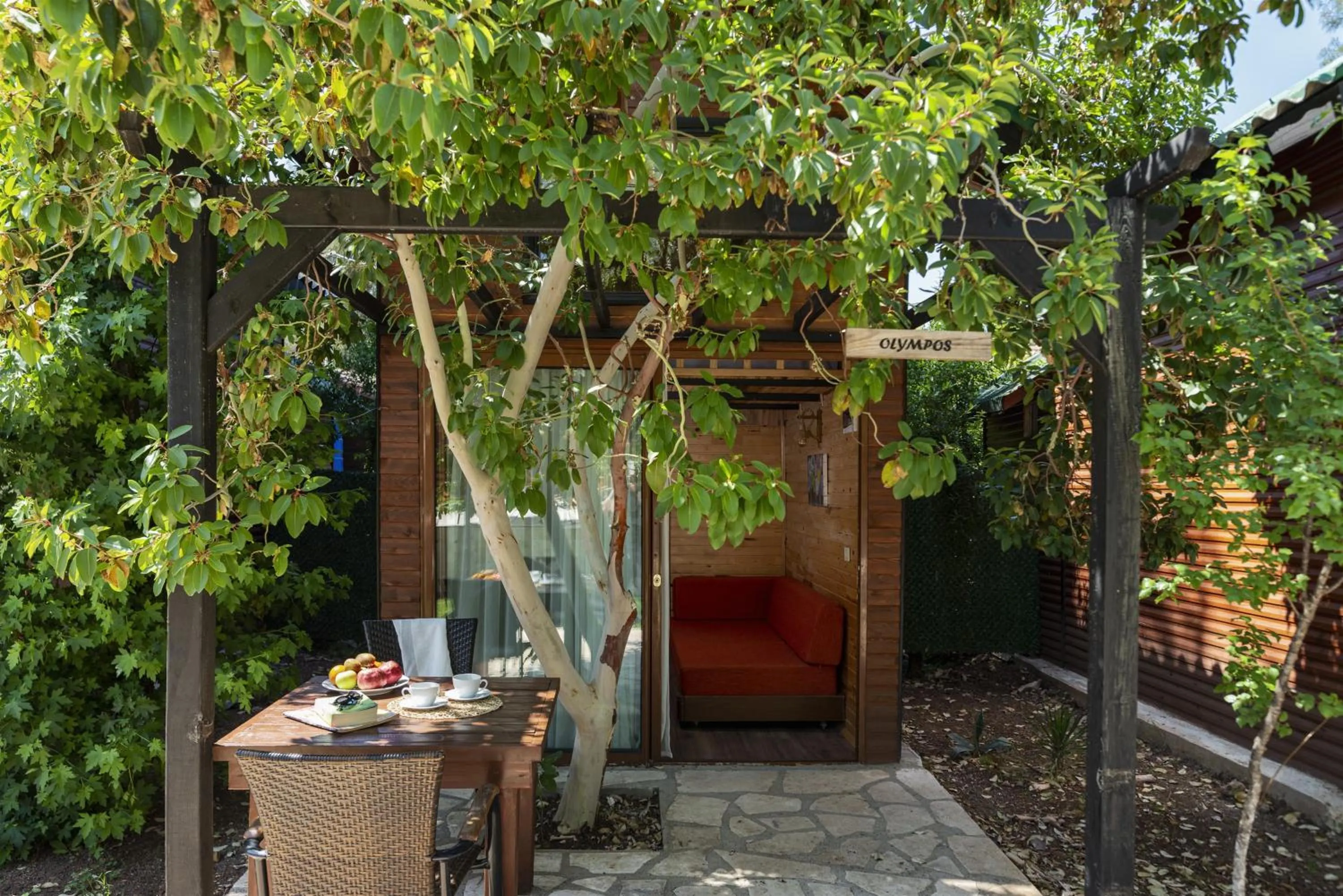 Patio in Koala Bungalows
