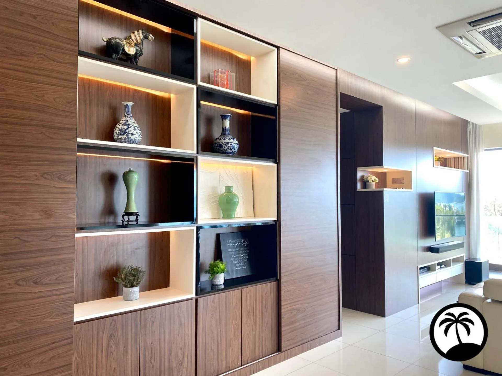 Decorative detail in Paradise Suite at the Loft, Imago