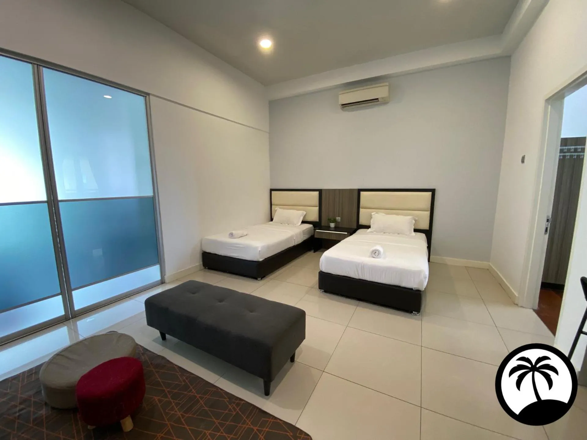Living room, Bed in Paradise Suite at the Loft, Imago