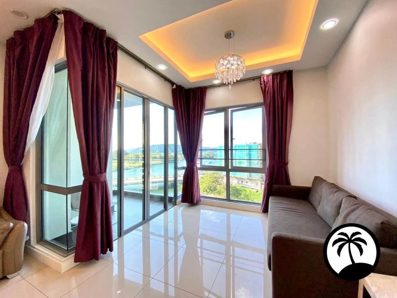 Living room, Bed in Paradise Suite at the Loft, Imago