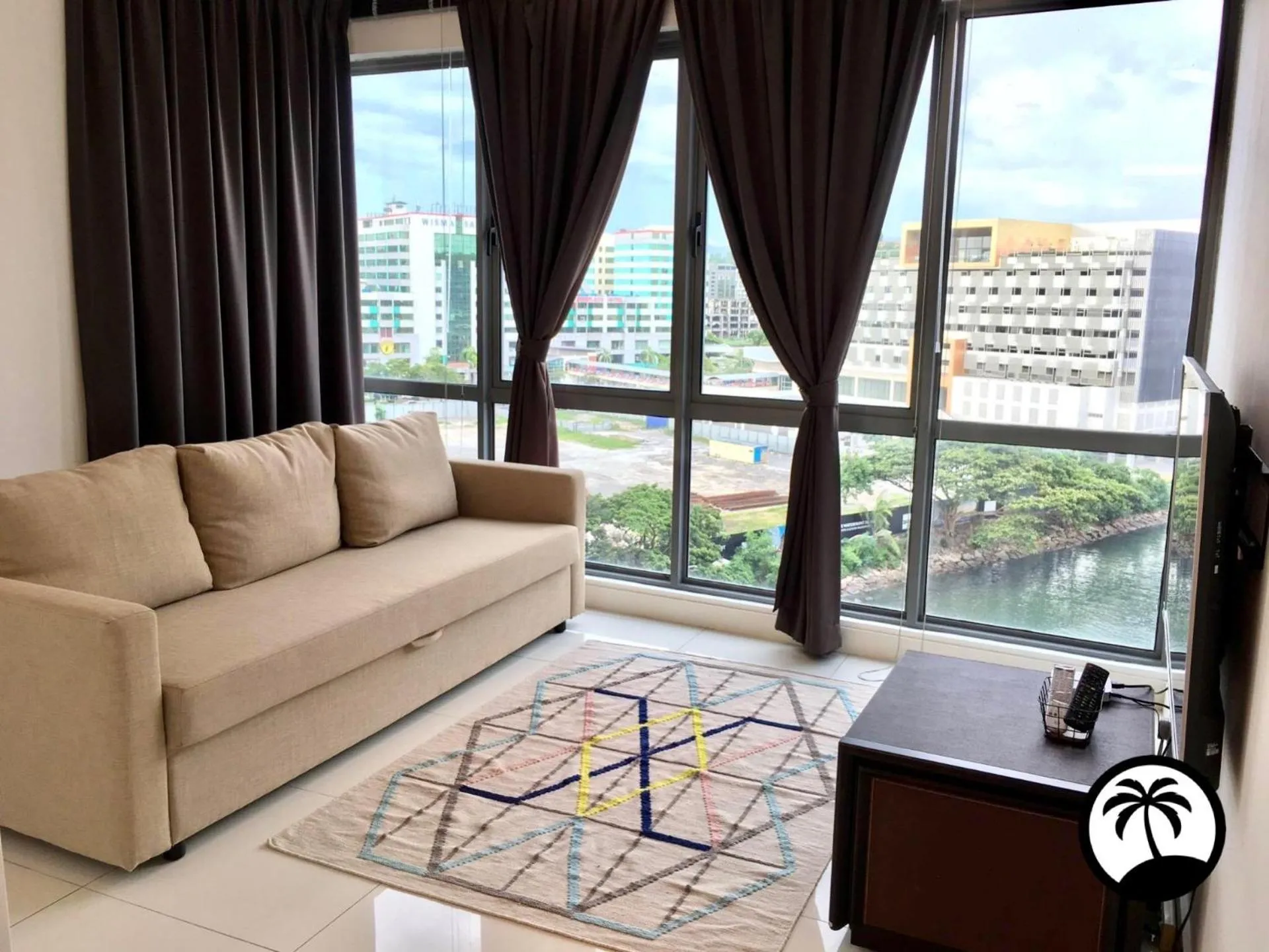 Living room in Paradise Suite at the Loft, Imago