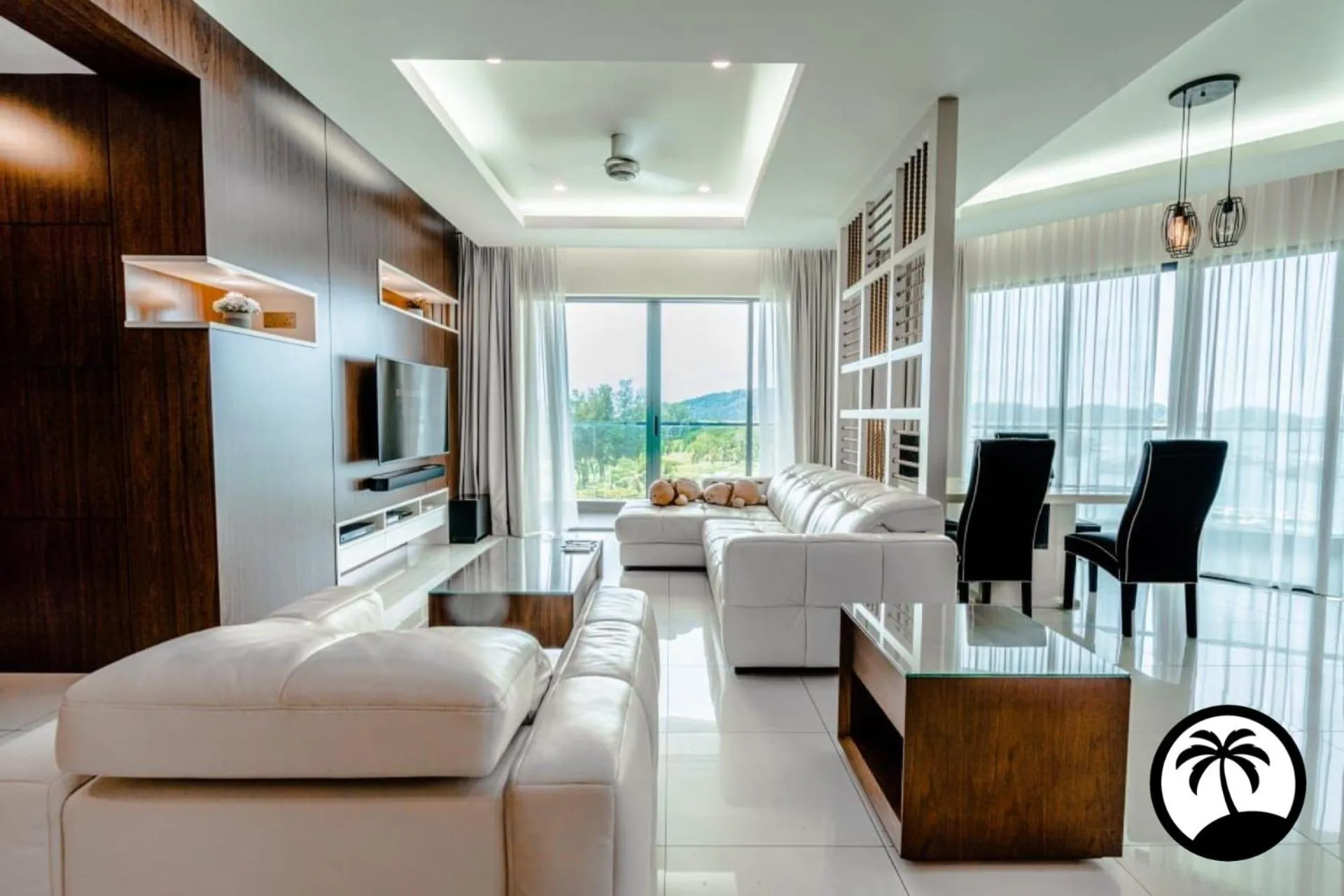 Living room, Bed in Paradise Suite at the Loft, Imago
