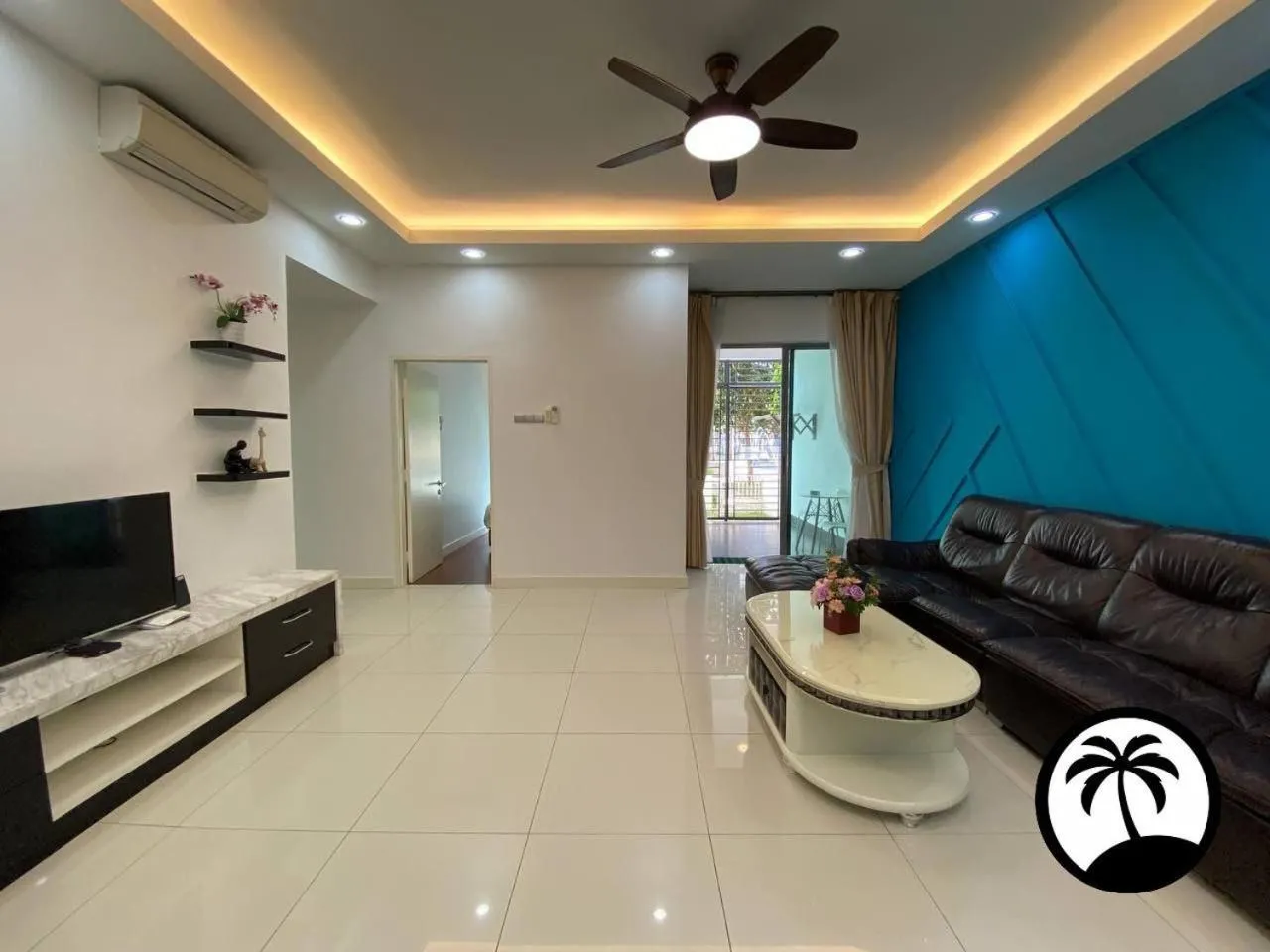 Living room in Paradise Suite at the Loft, Imago