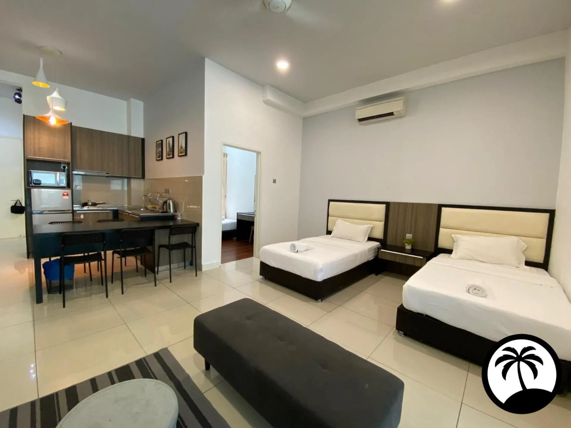 Living room, Bed in Paradise Suite at the Loft, Imago