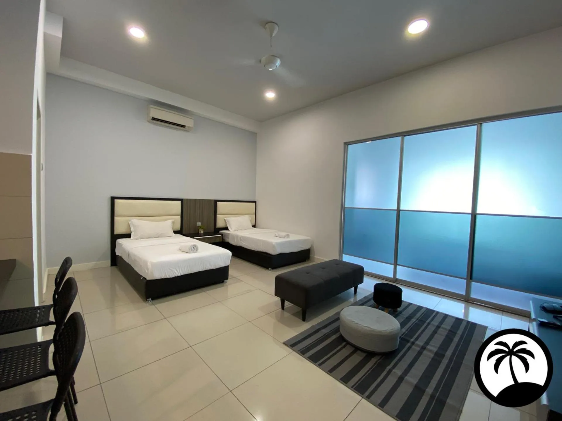 Living room, Bed in Paradise Suite at the Loft, Imago